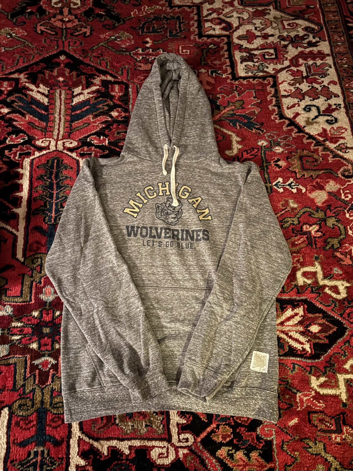 Vintage Vintage Michigan Wolverines Hoodie Size US L / EU 52-54 / 3 - 1 Thumbnail