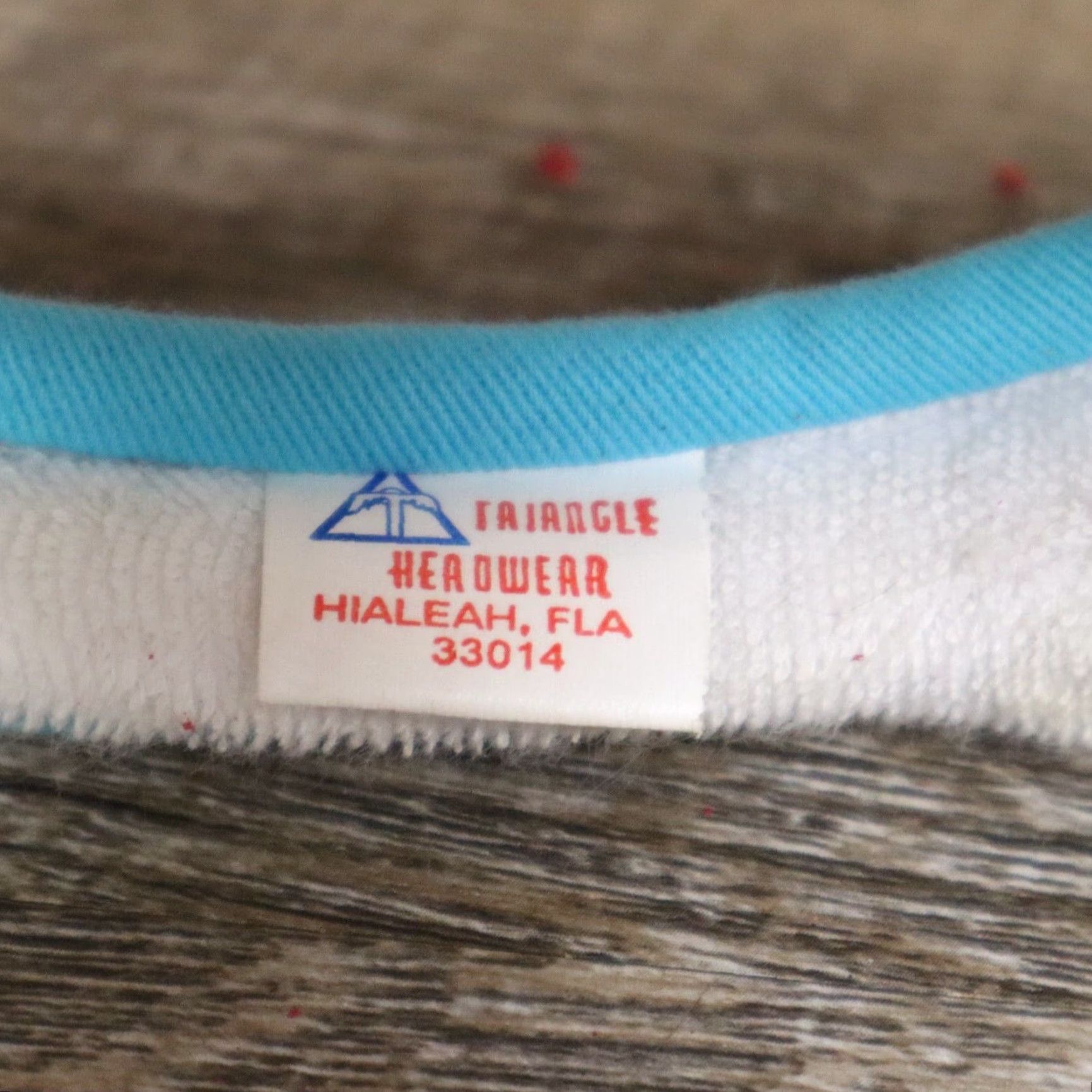 Vintage OBX Visor Light Blue Women’s Hat Visor Adjustable Blue Outdoor Size ONE SIZE - 7 Thumbnail