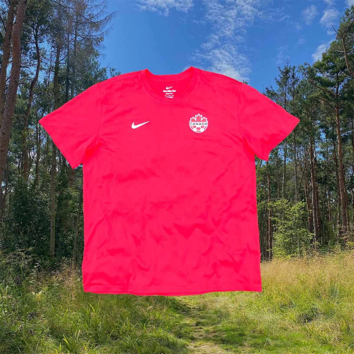 Nike Canada Alphonso Davies #19 Nike shirt Size US XL / EU 56 / 4 - 2 Thumbnail