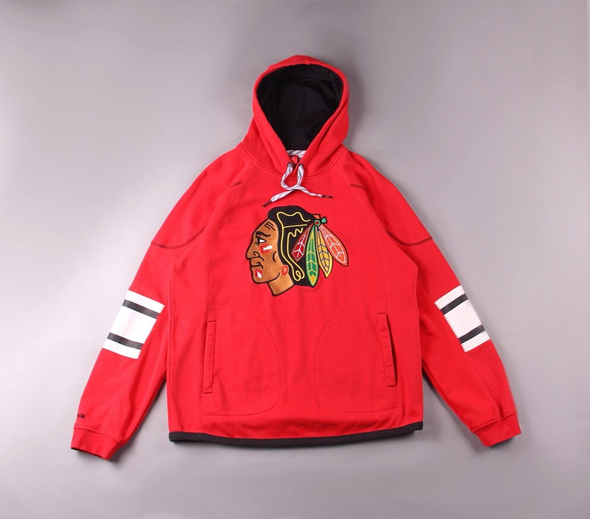 Reebok Reebok x Chicago Blackhawks Playwarm Face NFL NHL Hoodie L Size US L / EU 52-54 / 3 - 1 Thumbnail