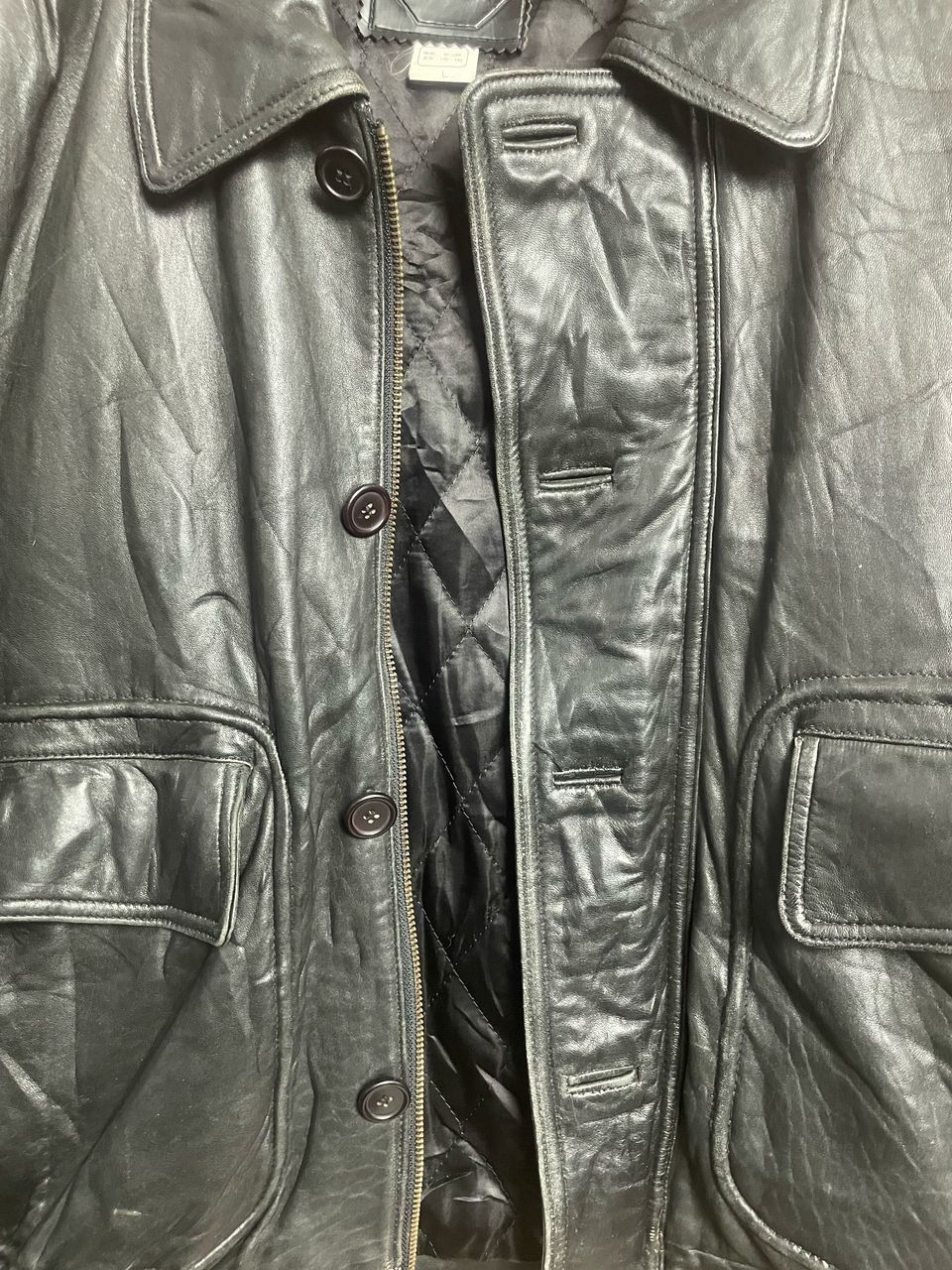 Designer × Vintage Vintage Urban Exprenn Leather Jacket Size US L / EU 52-54 / 3 - 4 Thumbnail