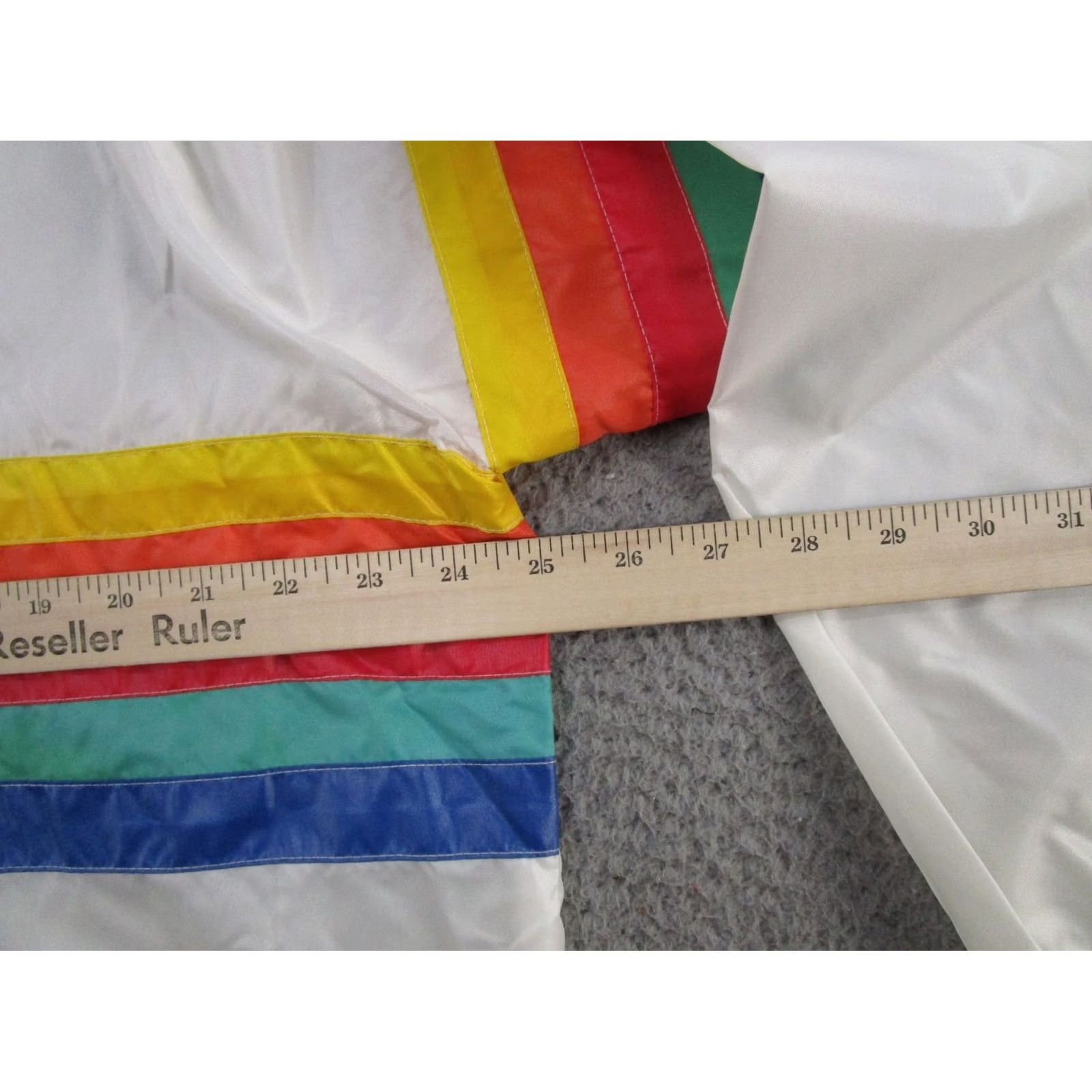 Rainbow VTG 80s Rainbow Miami Florida Sherry Windbreaker Lightweight Jacket Size L Pride Windbreaker Jacket Rainbow Multicolor Men L Womens Size US L / EU 52-54 / 3 - 7 Thumbnail
