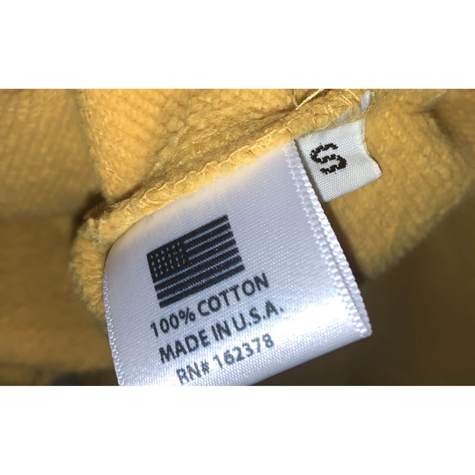 Feature Hoodie Men’s S Yellow Oversized Street Fashion Skate All Is Good, Men's — image 6 of 6
