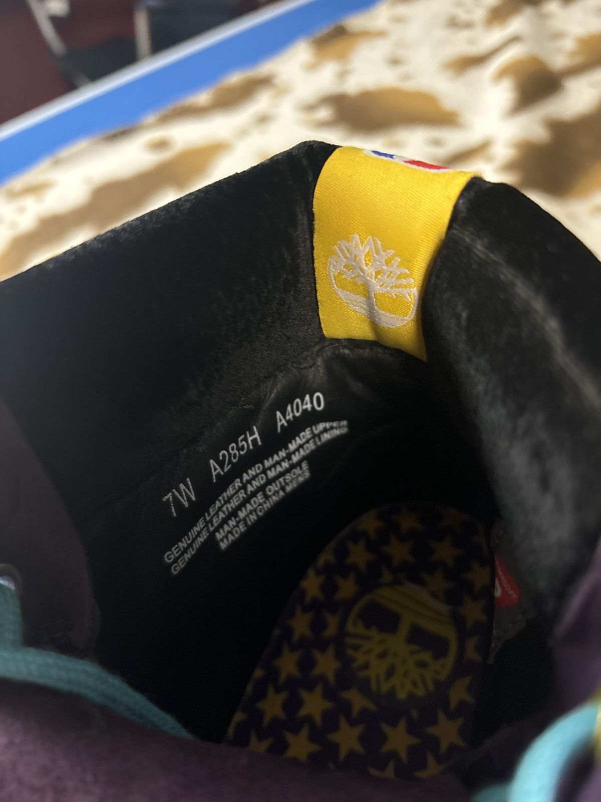 NBA × Timberland Timberland x NBA x Lakers 7inch Boots 26 cm 8 Us 42 Eu Size US 8 / EU 41 - 22 Thumbnail