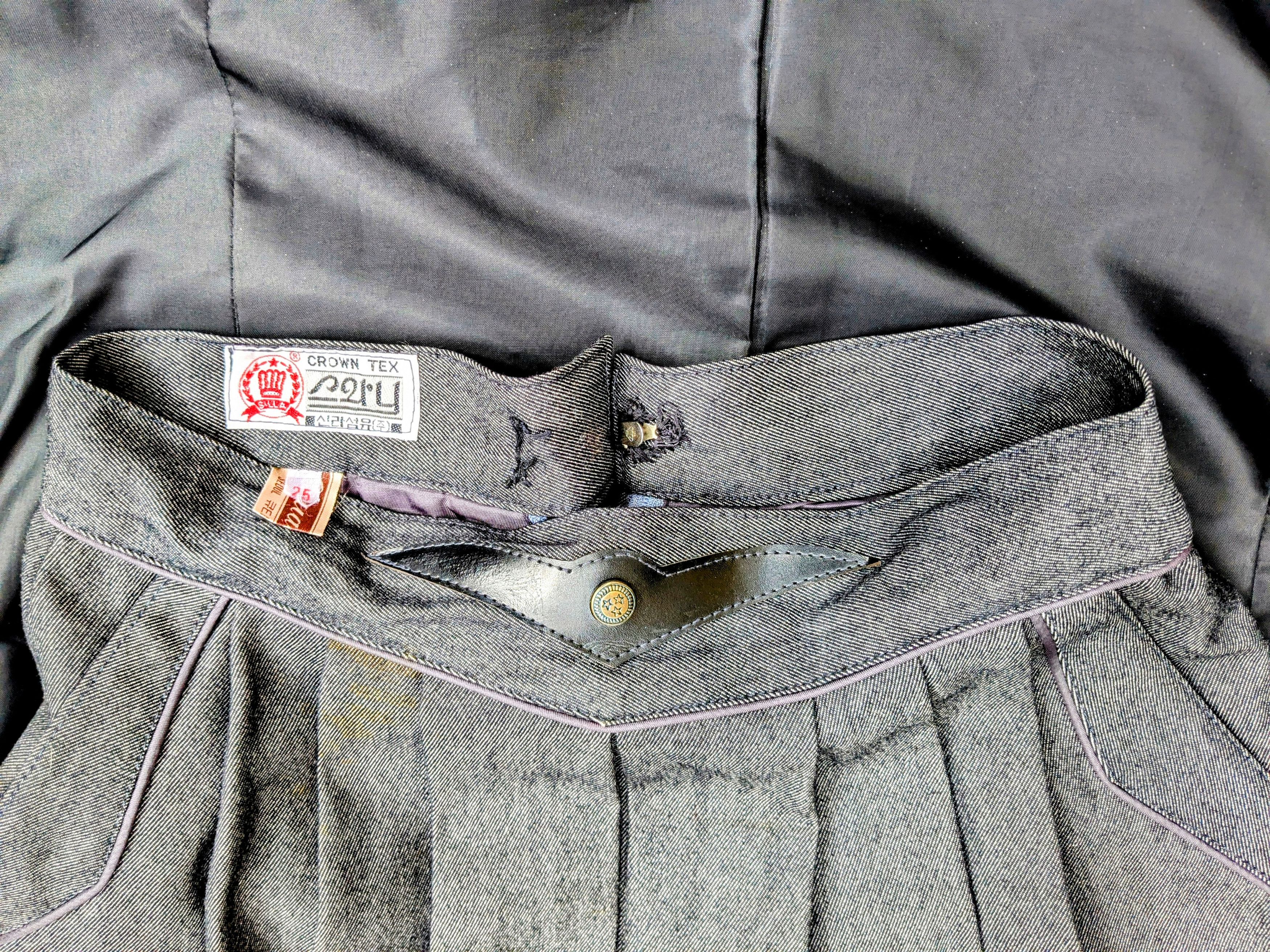 Vintage Vintage Gray Classic 2pc Bon Plan Blazer+Maxi Skirt Suit Size M / US 6-8 / IT 42-44 - 5 Thumbnail