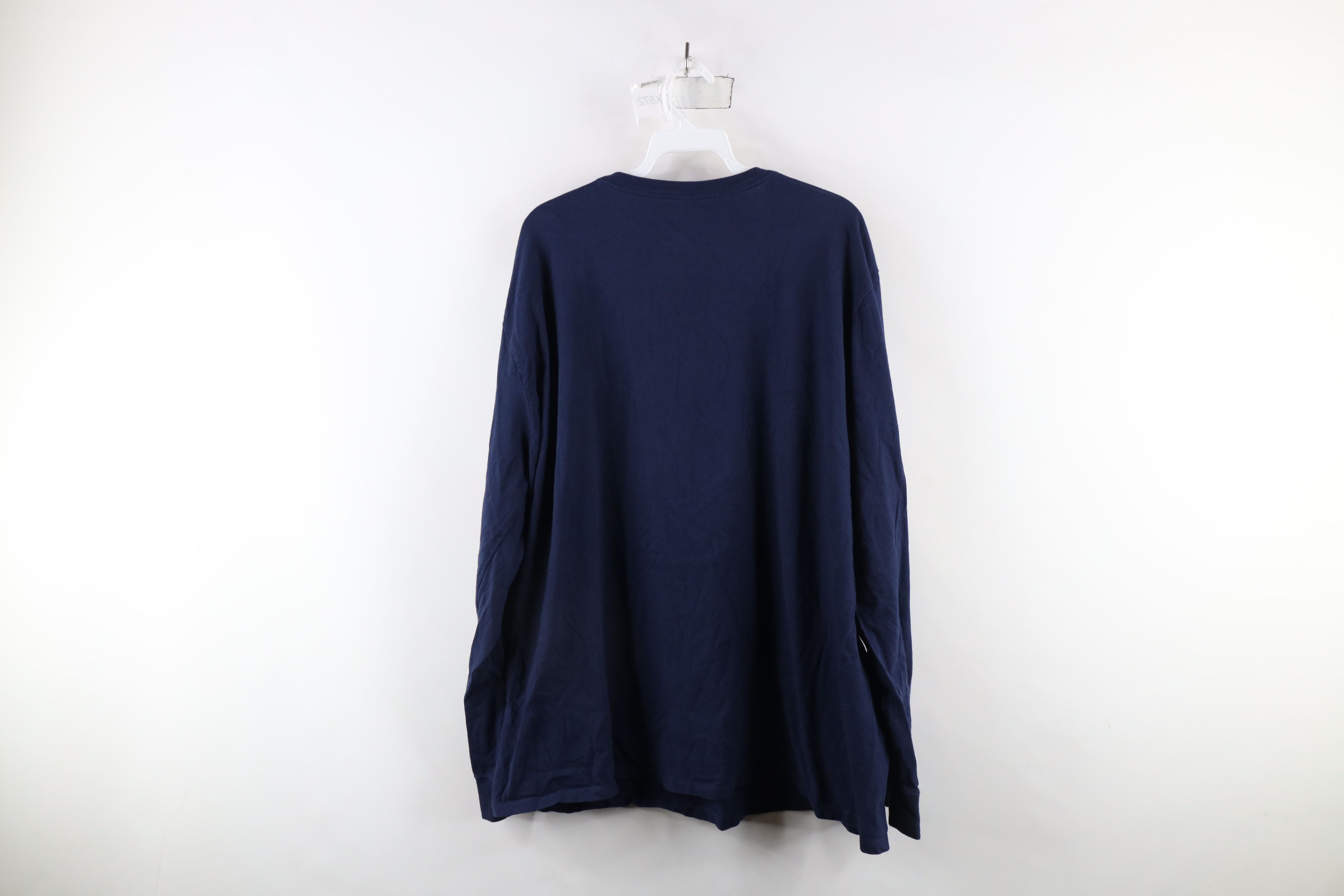 Nike × Vintage Nike Swoosh University of Michigan Long Sleeve T-Shirt Size US XXL / EU 58 / 5 - 7 Thumbnail