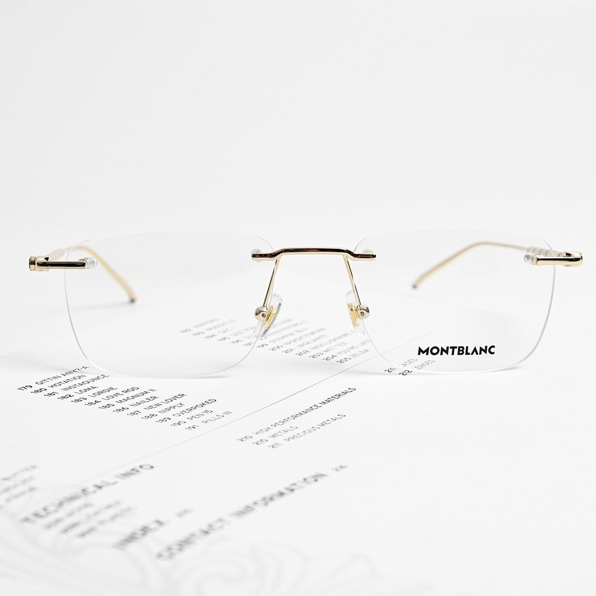Montblanc MONTBLANC MB0215O GLASSES Size ONE SIZE - 6 Thumbnail