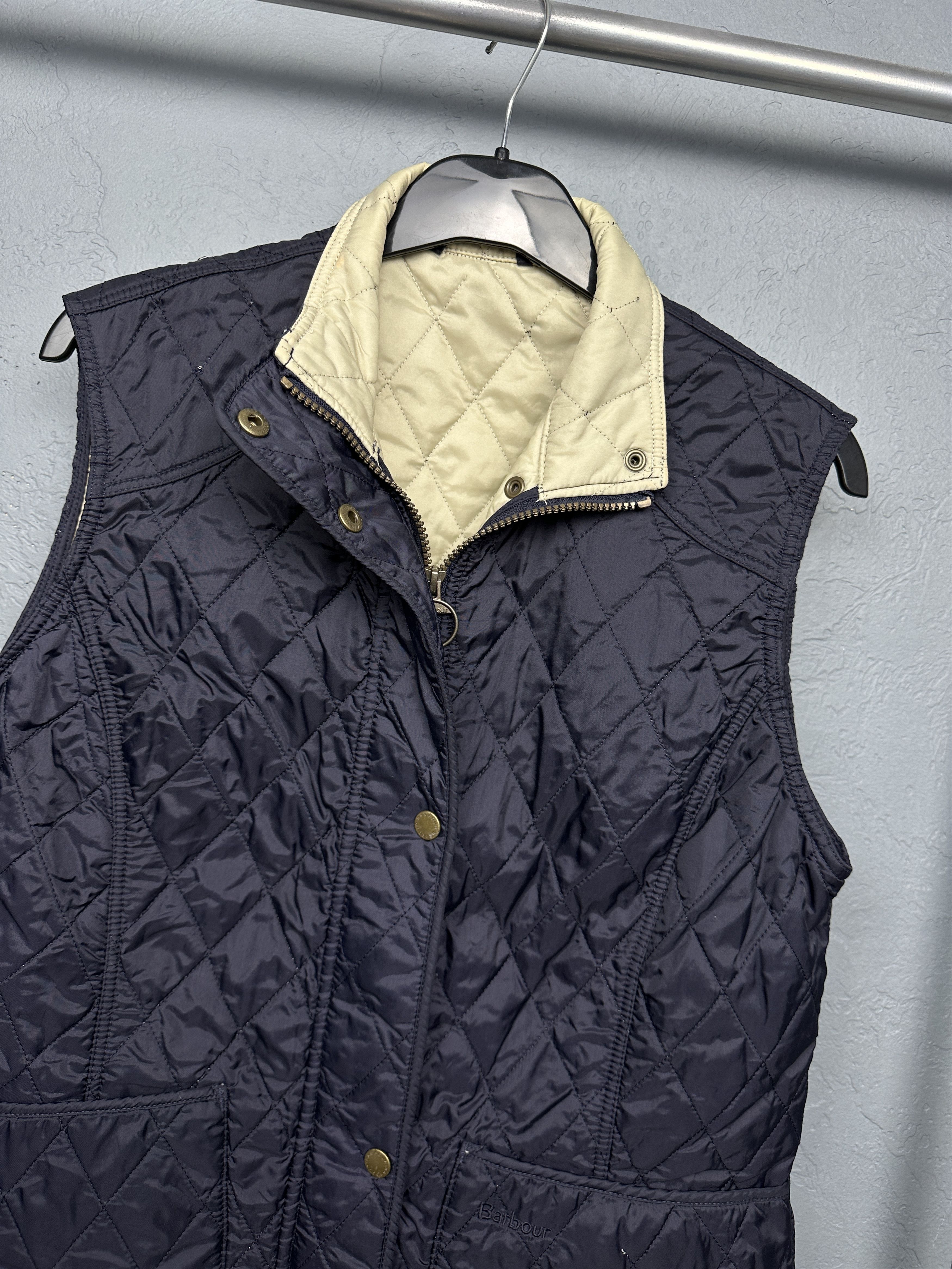 Barbour Barbour Womens Summer Liddesdale Gilet Quilted Vest Size L / US 10 / IT 46 - 2 Thumbnail