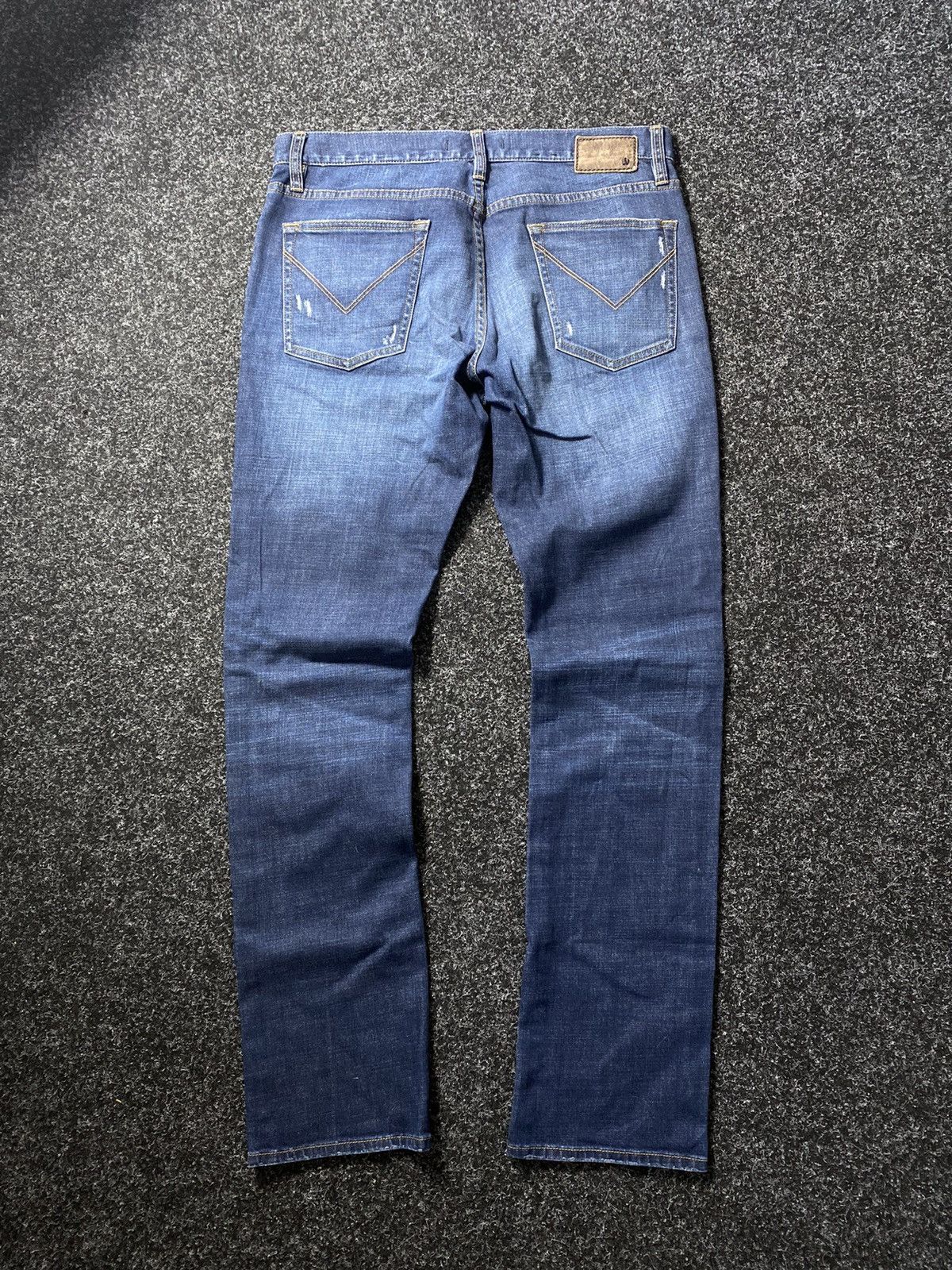 John Varvatos × Vintage Designer John Varvatos Usa Skinny Denim Mens Jeans Opium Size US 32 / EU 48 - 12 Thumbnail