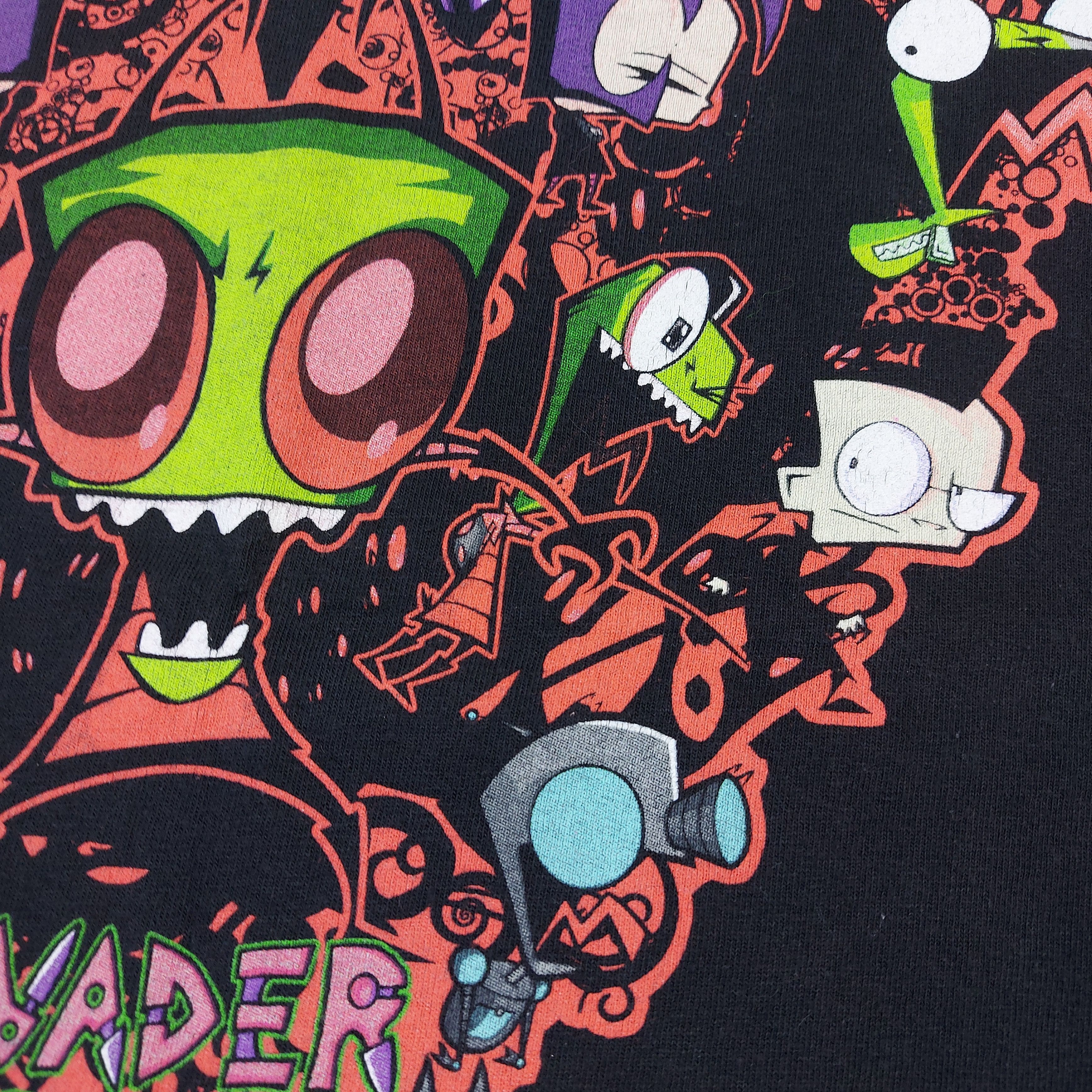 Cartoon Network Vintage Invader Zim Nickelodeon Animation Studio TEE Size US XL / EU 56 / 4 - 7 Thumbnail