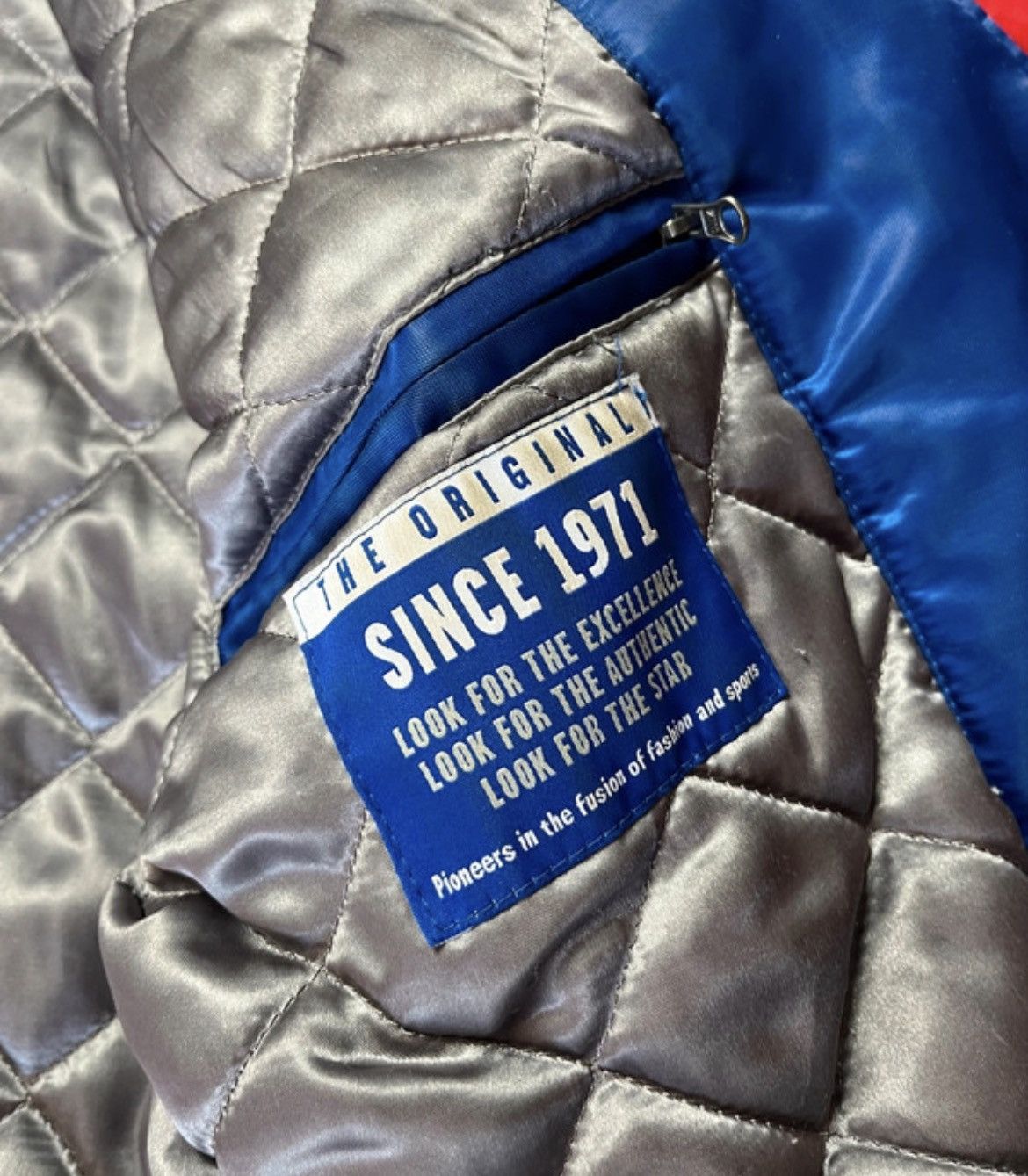 Starter Vintage 90s Starter New England Patriots Satin Jacket XL NFL Size US XL / EU 56 / 4 - 9 Thumbnail