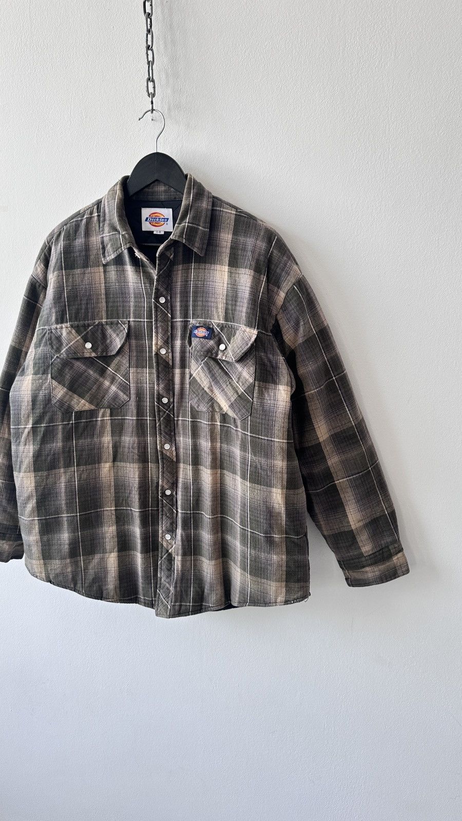 Dickies Dickies Lined Plaid Shirt Jacket Checkered Quilted Flannel Size US L / EU 52-54 / 3 - 4 Thumbnail