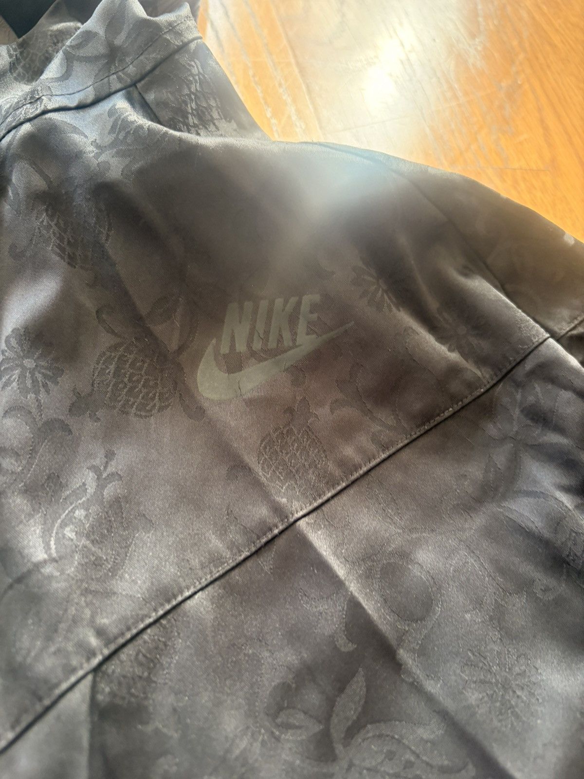 Nike Nike Black Jacquard Jacket Size US L / EU 52-54 / 3 - 3 Thumbnail