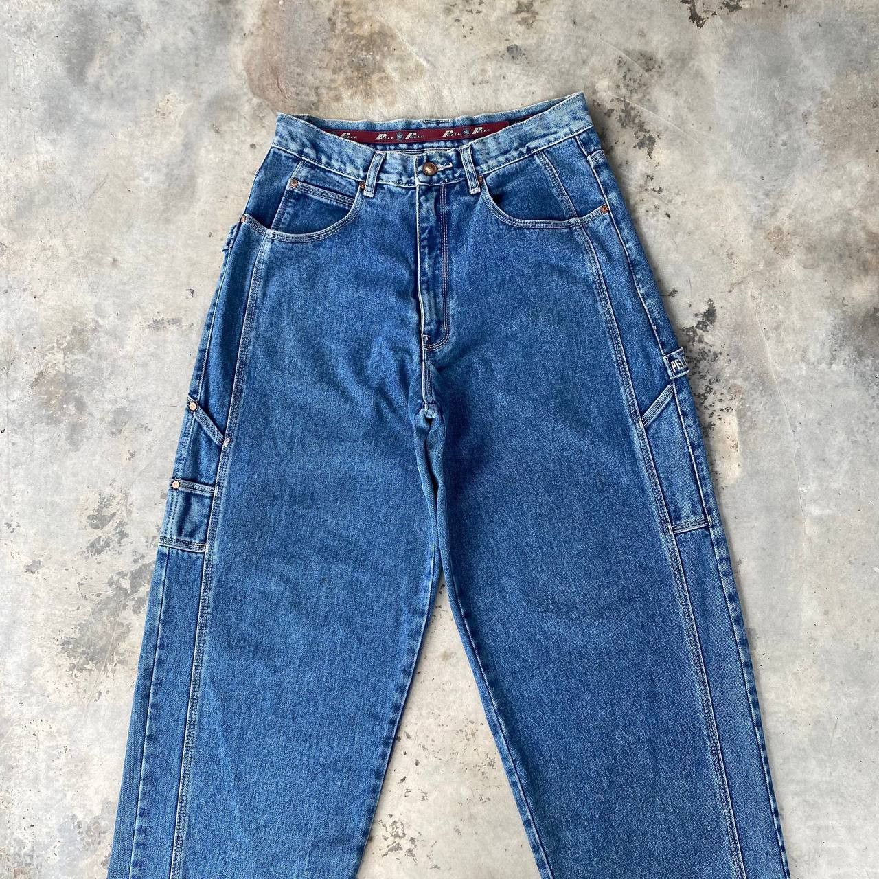 Pelle Pelle RARE VTG 90S PELLE PELLE M.BUCHANAN BAGGY WIDELEG JNCO STYLE Size US 30 / EU 46 - 8 Thumbnail