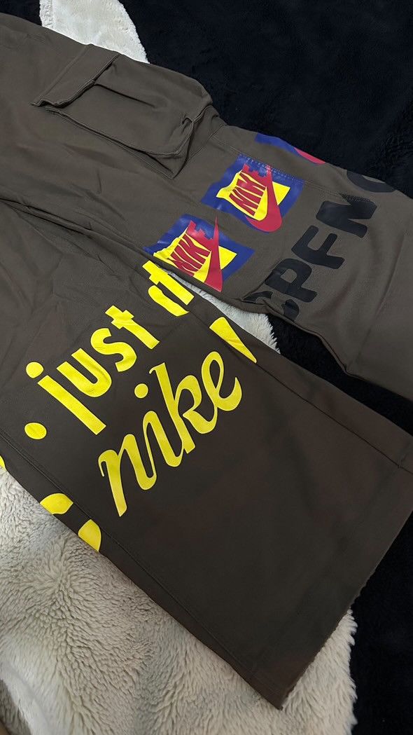 Cactus Plant Flea Market × Nike CPFM x Nike Cargo Track Pants Size US 29 - 2 Thumbnail