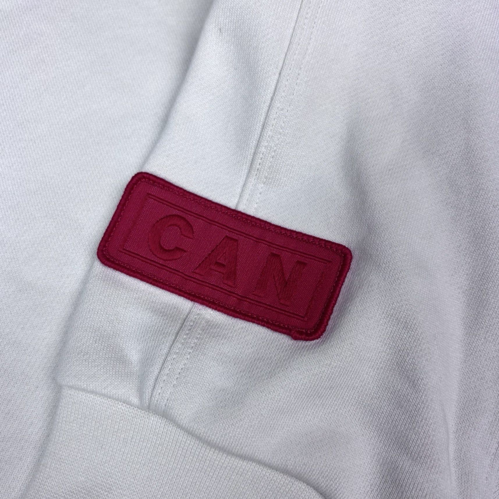 Lululemon **Lululemon Team Canadá French Terry Oversized White Hoodie Medium** User: **Team Canadá Lululemon French Terry Oversized White Medium Hoodie** Size M / US 6-8 / IT 42-44 - 3 Thumbnail