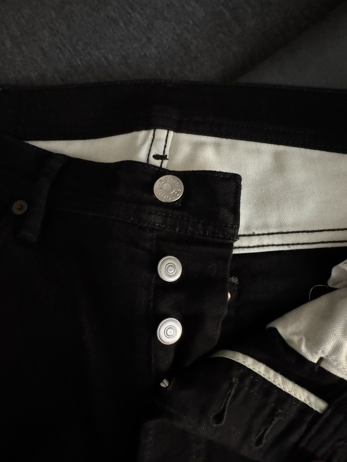 Acne Studios Acne Studios Bla Konst River Stay Black Size US 32 / EU 48 - 5 Thumbnail