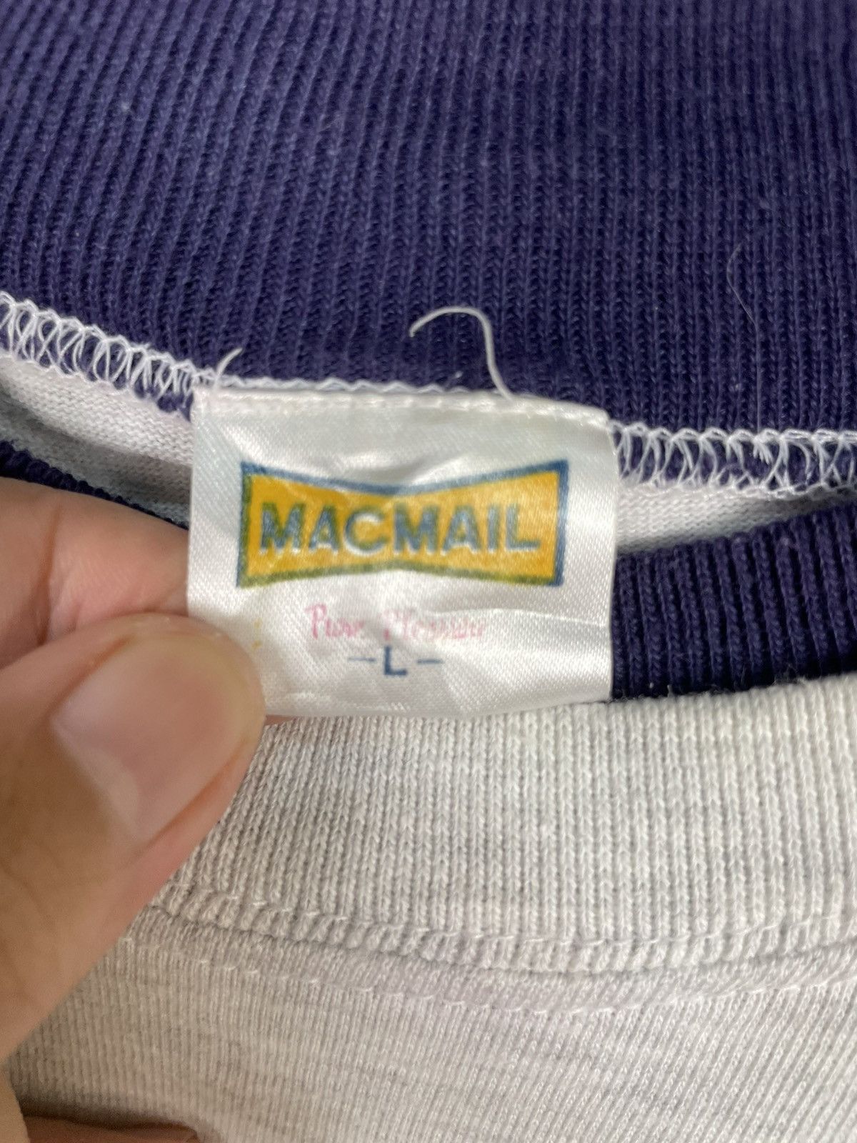 Vintage MACMAIL Retro Vintage Crocodile Supporter T-Shirt Size US L / EU 52-54 / 3 - 4 Thumbnail