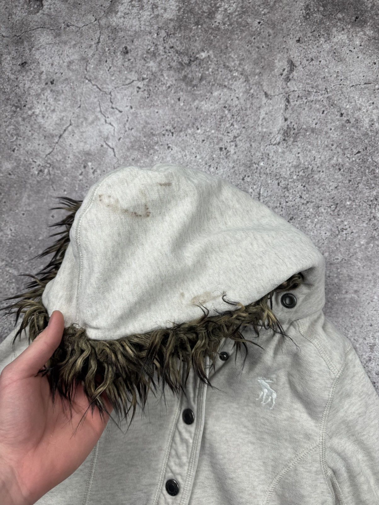 Abercrombie & Fitch 🔥 If six was nine Style Abercrombie & Fitch fur Zip Hoodie Size US S / EU 44-46 / 1 - 5 Thumbnail