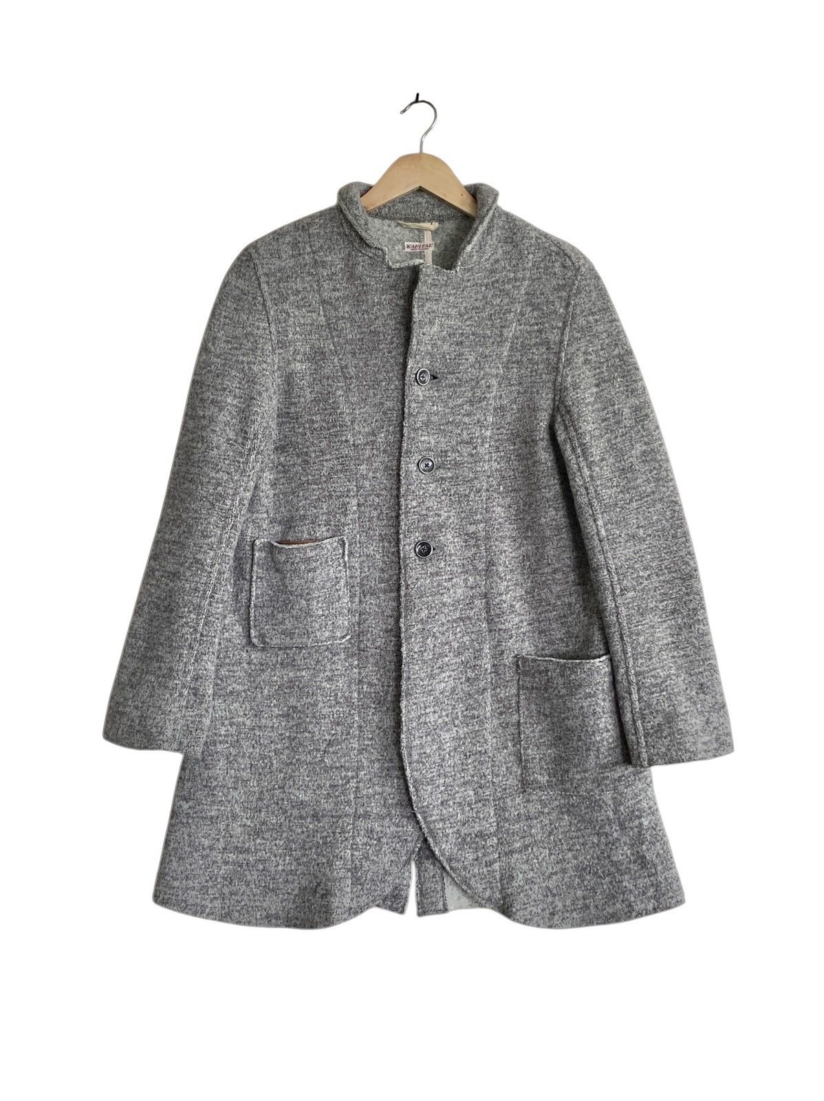 Kapital Rare Vintage Kapital Coat Tyroleon Wool Nomad Jacket 2009s Size US S / EU 44-46 / 1 - 1 Thumbnail