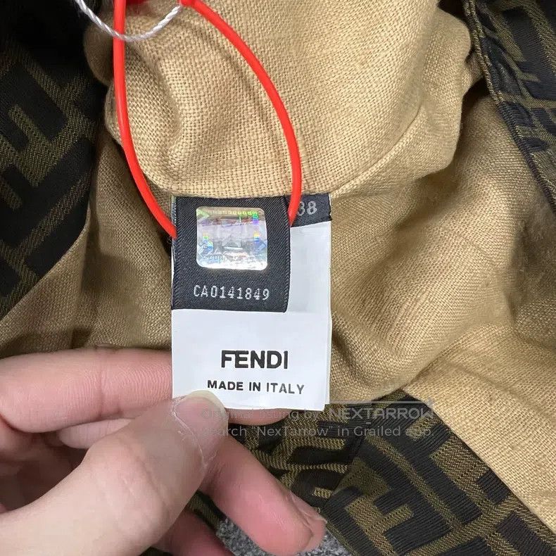 Fendi Fendi High-End Line Double F Full Monogram Windbreaker Size XS / US 0-2 / IT 36-38 - 6 Thumbnail