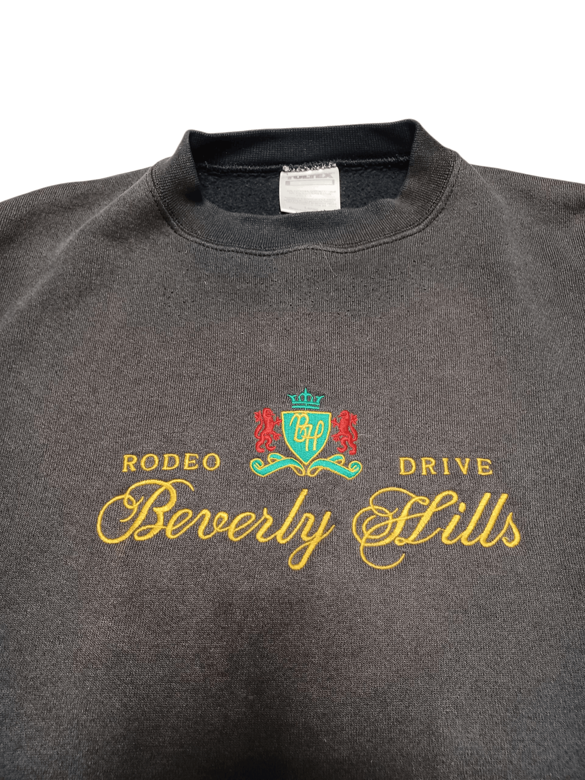 Tultex BEVERLY HILLS RODEO DRIVE VINTAGE FADED 90 TULTEX SWEATSHIRT Size US L / EU 52-54 / 3 - 2 Thumbnail