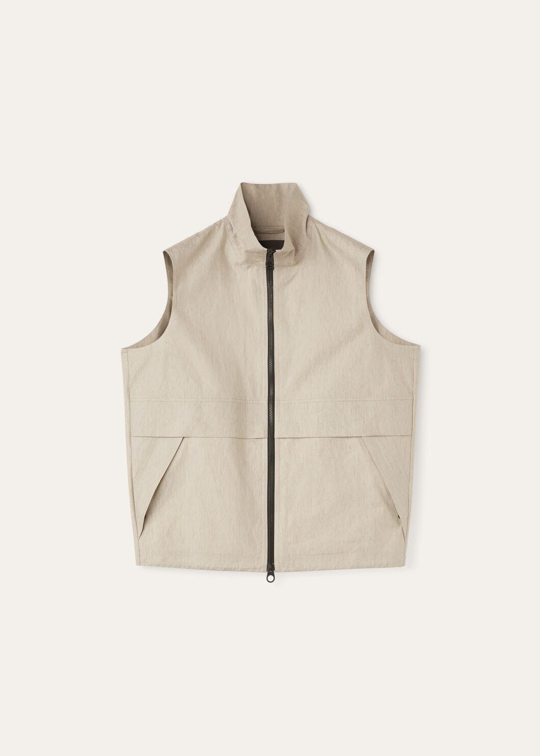 Loro Piana o1w1db10125 FAO0326 Miki Vest in Beige Size US M / EU 48-50 / 2 - 1 Thumbnail