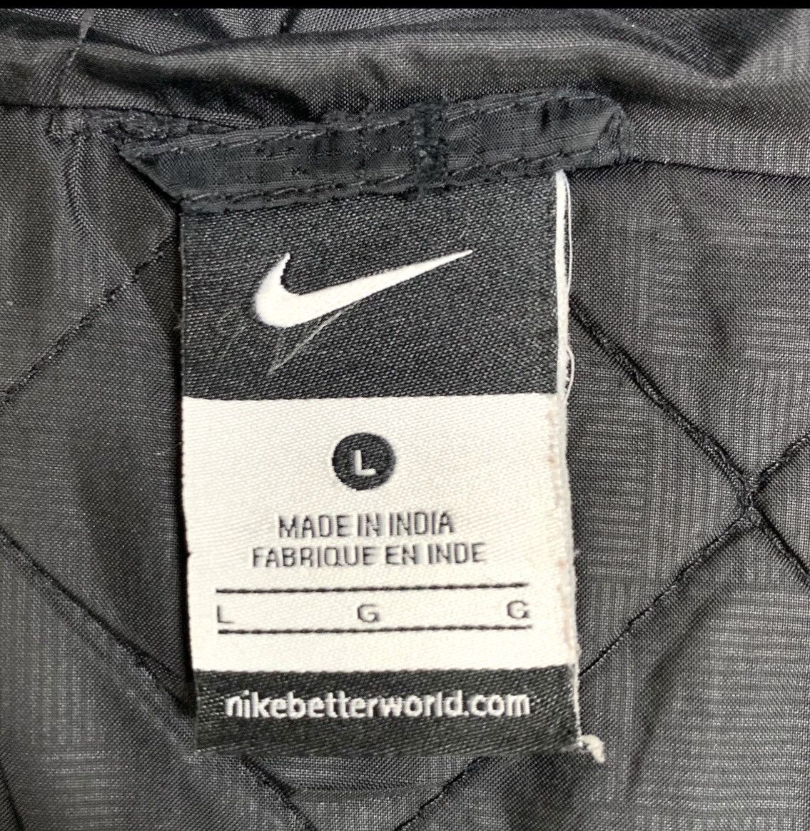 Nike Nike Atletico Madrid Soccer Quilted Hoodie Jacket Size L Size US L / EU 52-54 / 3 - 9 Thumbnail
