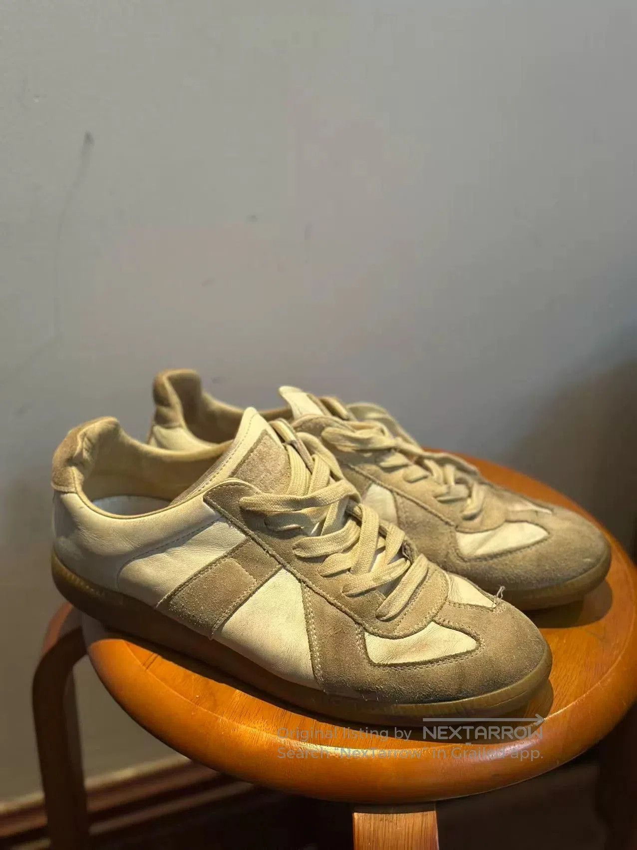 Maison Margiela maison margiela replica calfskin sneakers. Size US 8 / EU 41 - 2 Thumbnail