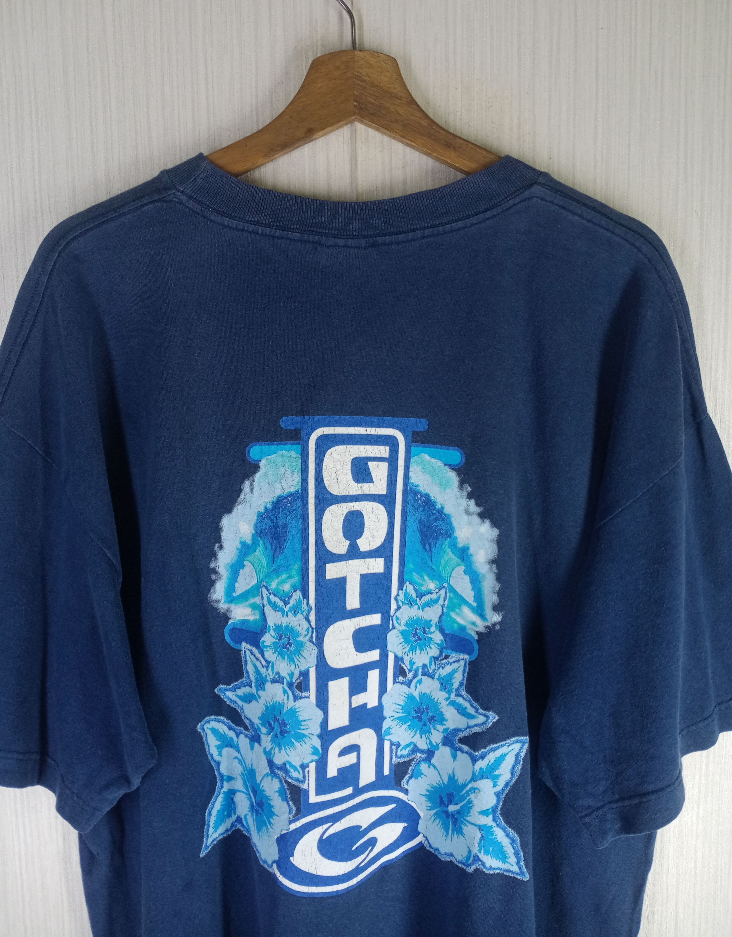 Gotcha Rare Vintage 90s GOTCHA Big Logo Tshirt Size US XL / EU 56 / 4 - 2 Thumbnail