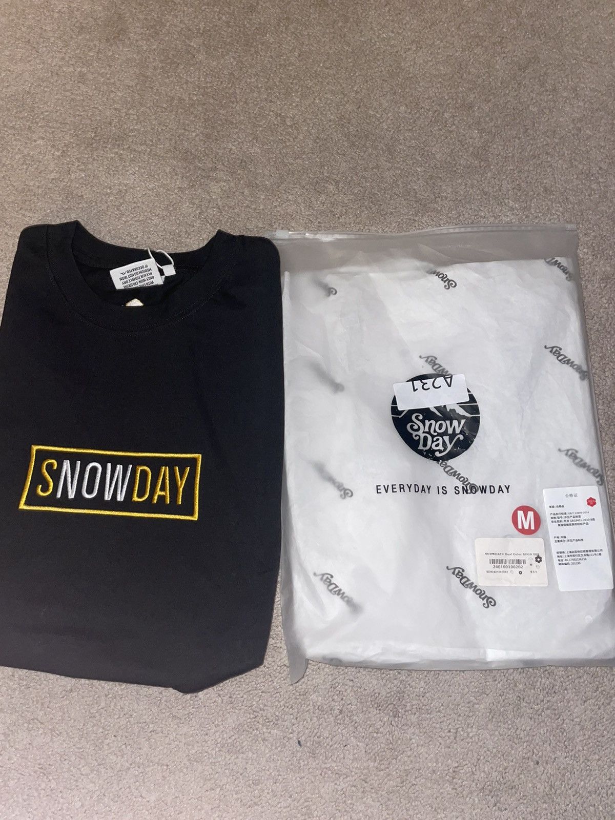 Snowday SnowDay Medium Box Logo Tee Size US M / EU 48-50 / 2 - 4 Thumbnail