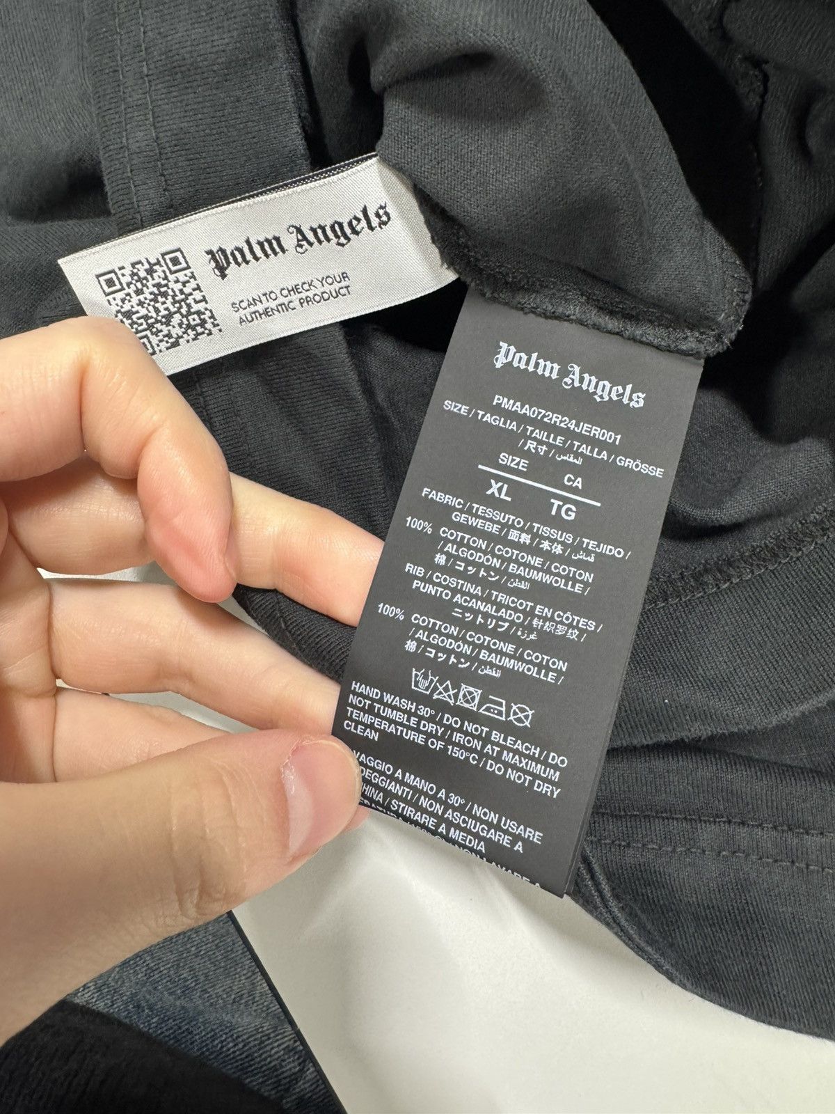 Palm Angels Palm Angels Burning Logo T-Shirt NEW 475$ Size US XL / EU 56 / 4 - 6 Thumbnail