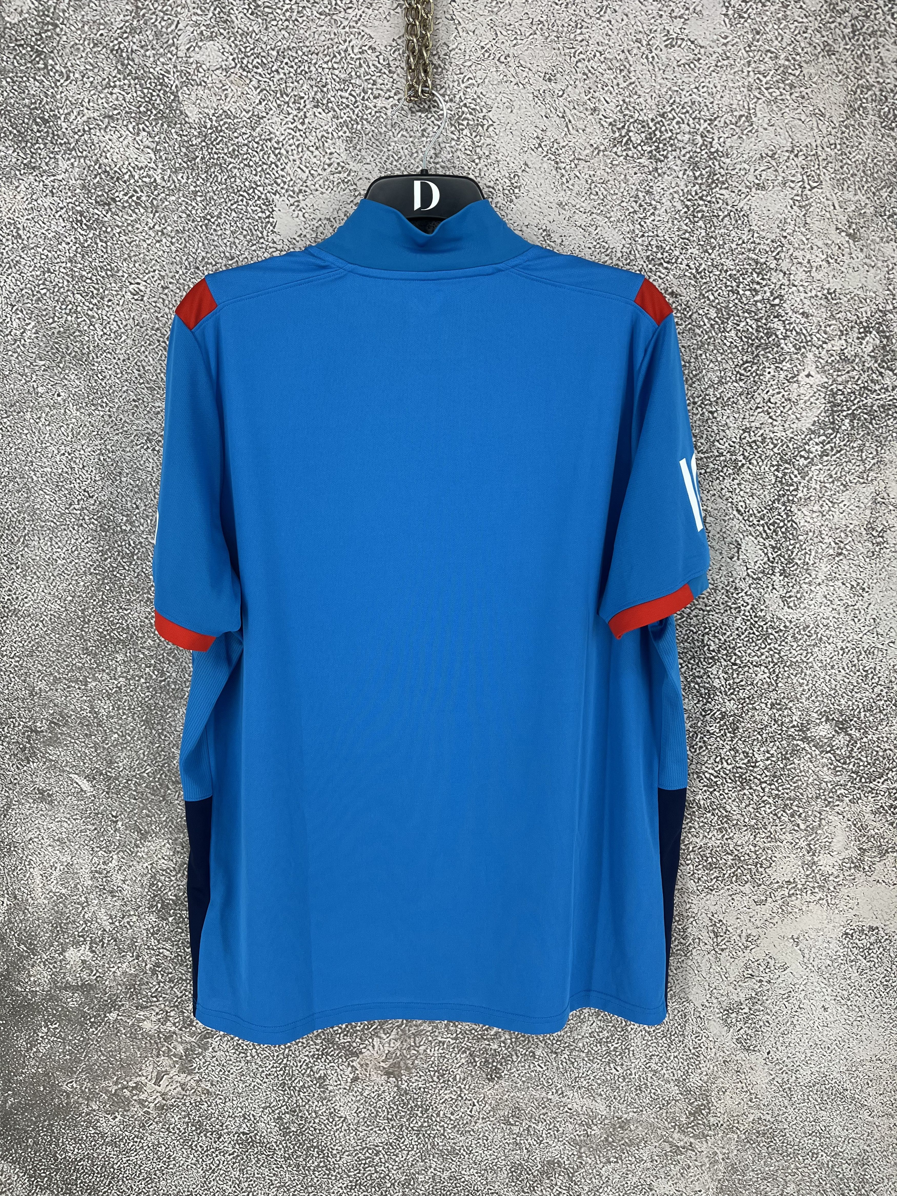 Vintage England Cricket Castore Blue One Day Shirt size Size US XXL / EU 58 / 5 - 9 Thumbnail