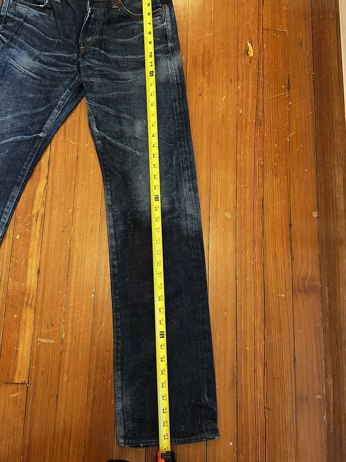 Prps PRPS NOIR Japanese Redlined Selvedge Denim Jeans Wabash RARE Size US 29 - 10 Thumbnail