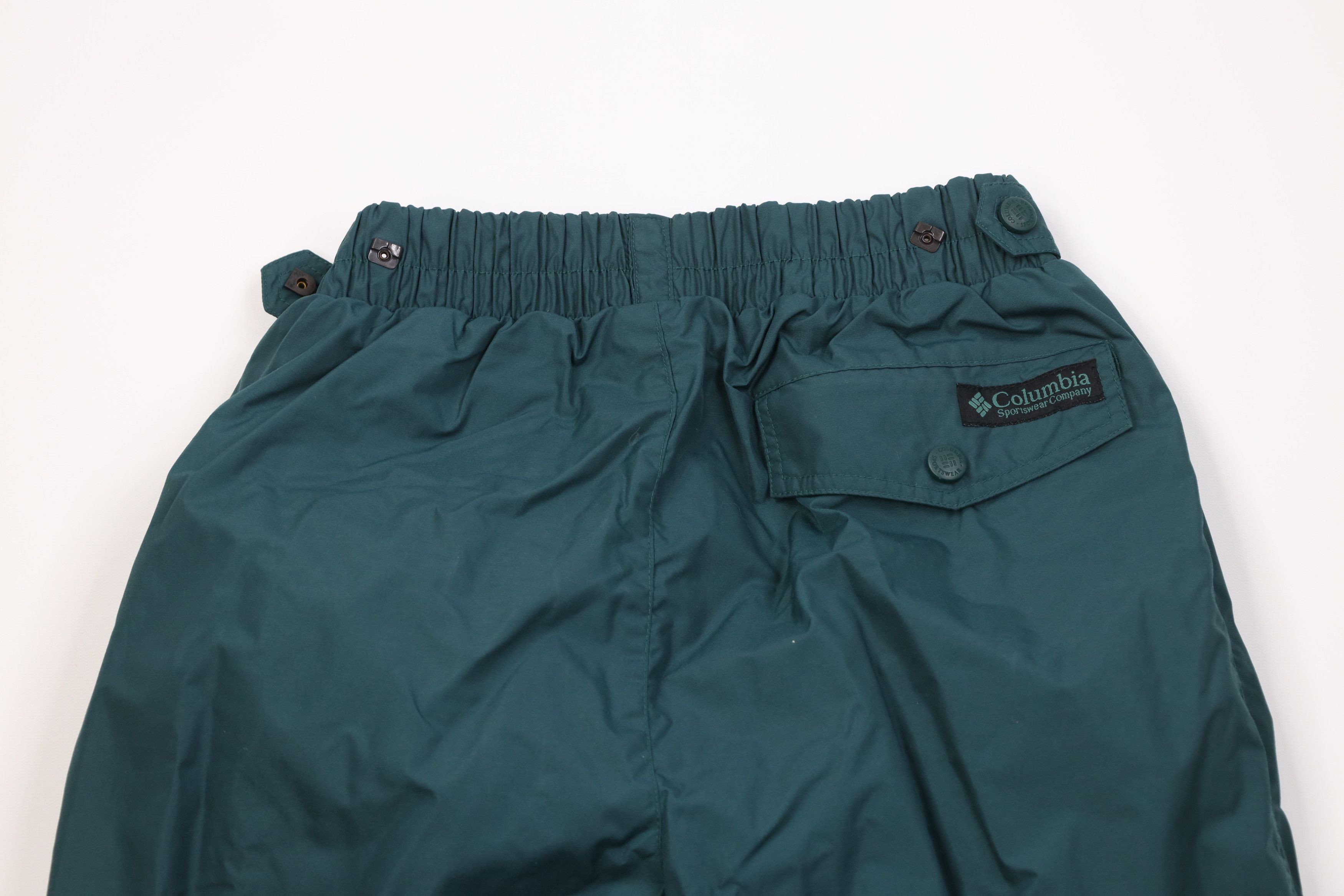 Columbia Vintage 90s Columbia Winter Snow Pants Snowboarding Green Size US 32 / EU 48 - 9 Thumbnail