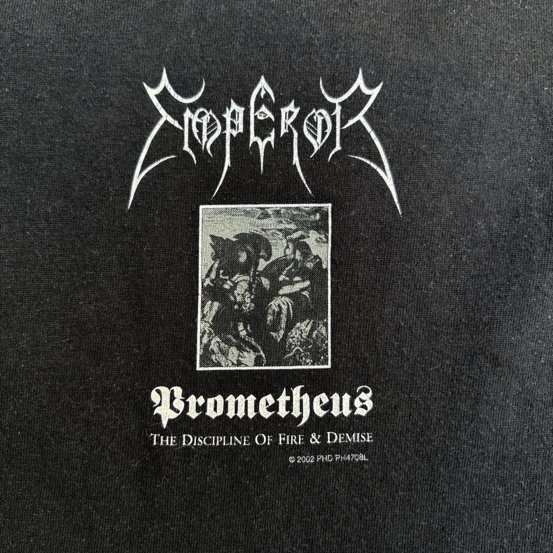 Band Tees × Vintage Emperor 2002 Vintage Prometheus Band Concert L/S T-Shirt Size US XL / EU 56 / 4 - 3 Thumbnail