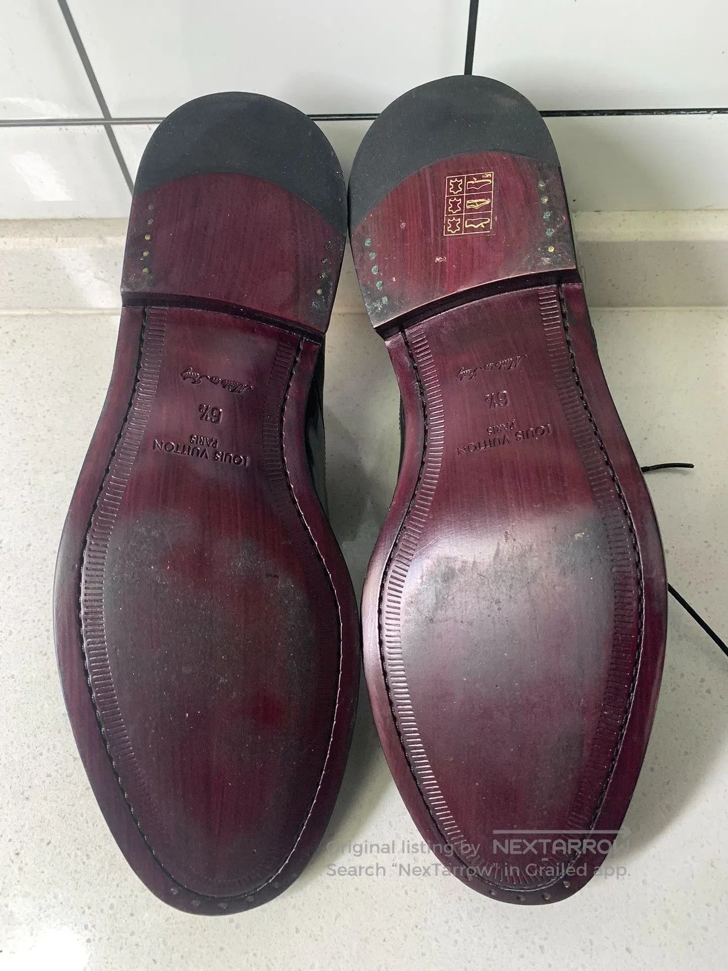 Louis Vuitton Louis Vuitton Damier Patent Leather Shoes. Size US 6.5 / EU 39-40 - 7 Thumbnail