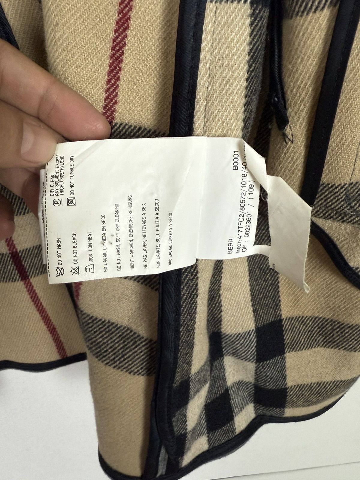 Burberry Burberry Nova Check Lining Belted Trench Coat Size US XS / EU 42 / 0 - 12 Thumbnail
