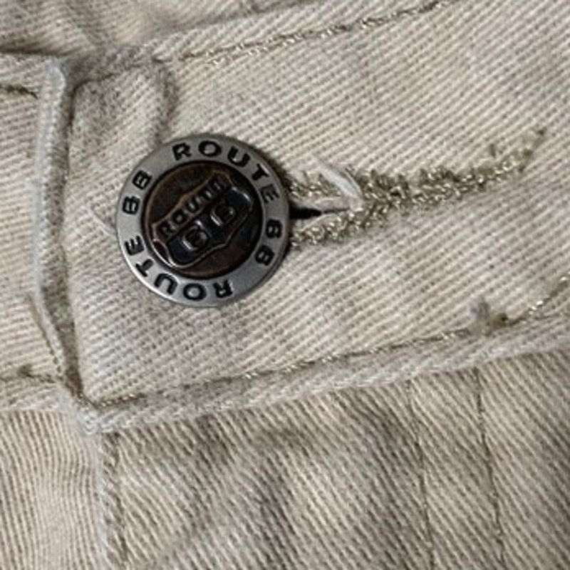 Route 66 Vintage Route 66 Woody Dungarees Men's Size 32 Jeans Tan Size US 32 / EU 48 - 3 Thumbnail
