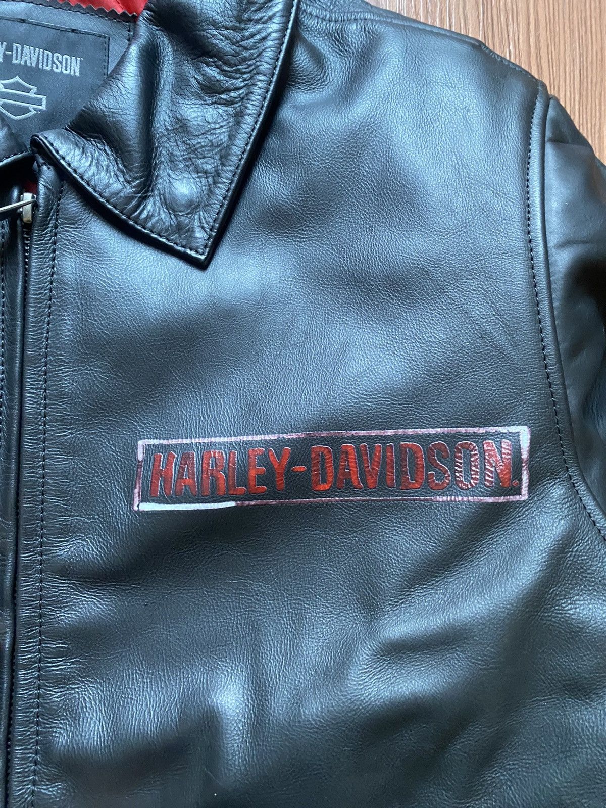 Harley Davidson 😱RARE😱 harley davidson leather jacket Size US M / EU 48-50 / 2 - 3 Thumbnail