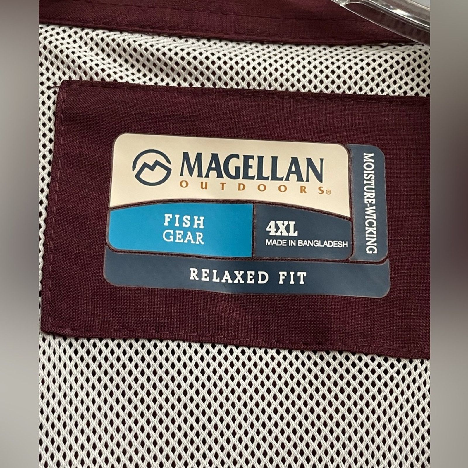 Other Magellan Fish Gear Aransas Pass Heather Long Sleeve Men 4XL Size US XXL / EU 58 / 5 - 3 Thumbnail
