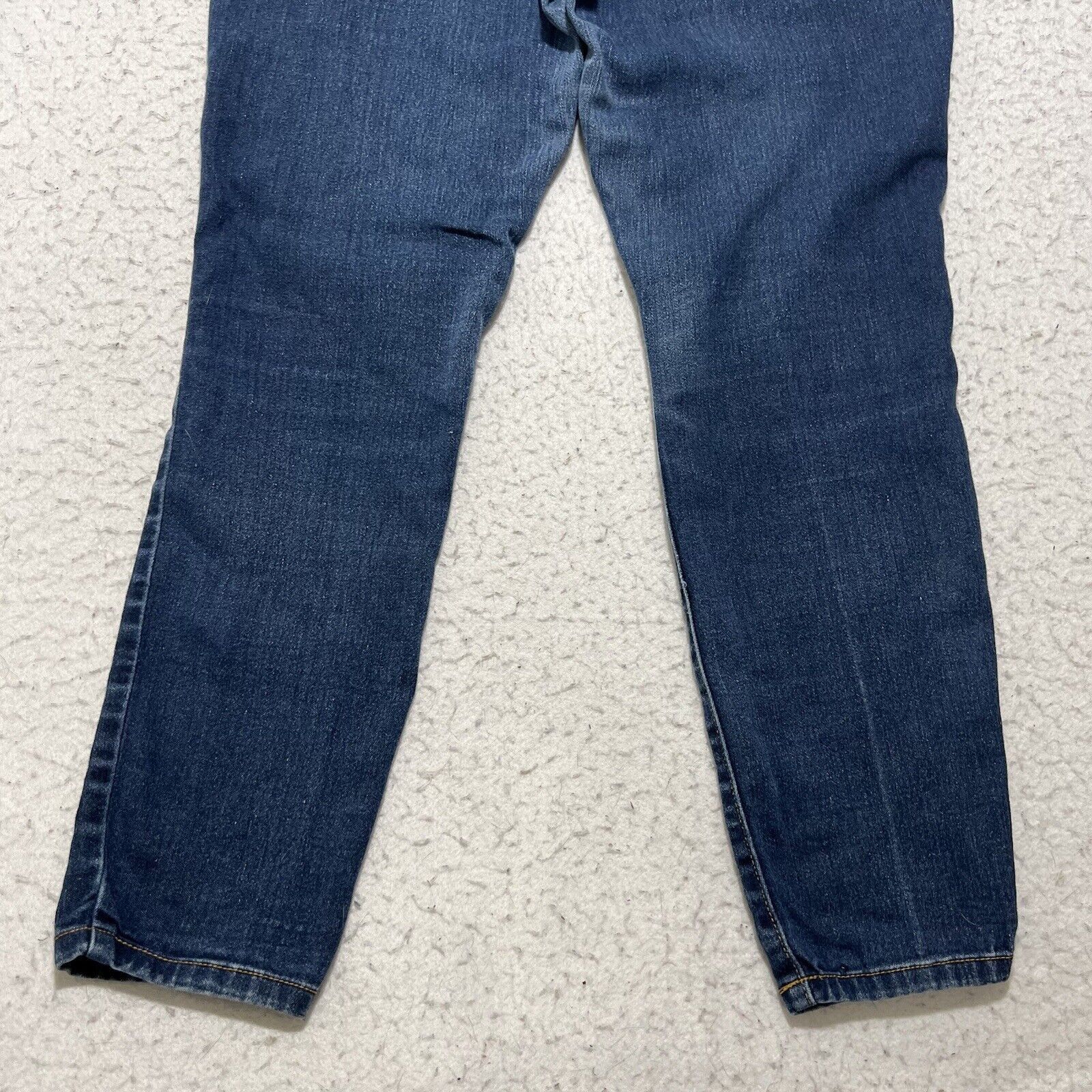 Michael Kors Michael Kors 6 Straight Leg Low Rise Blue Denim Jeans Size 29" - 8 Thumbnail