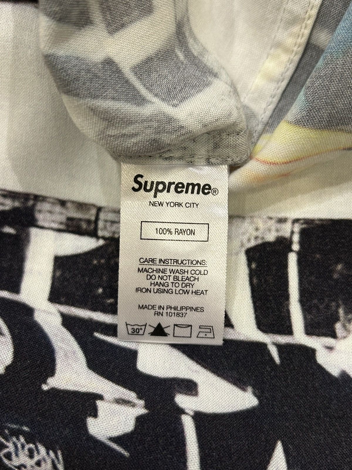 Supreme Supreme 190 Bowery Button Up Rayon Shirt Size US M / EU 48-50 / 2 - 4 Thumbnail