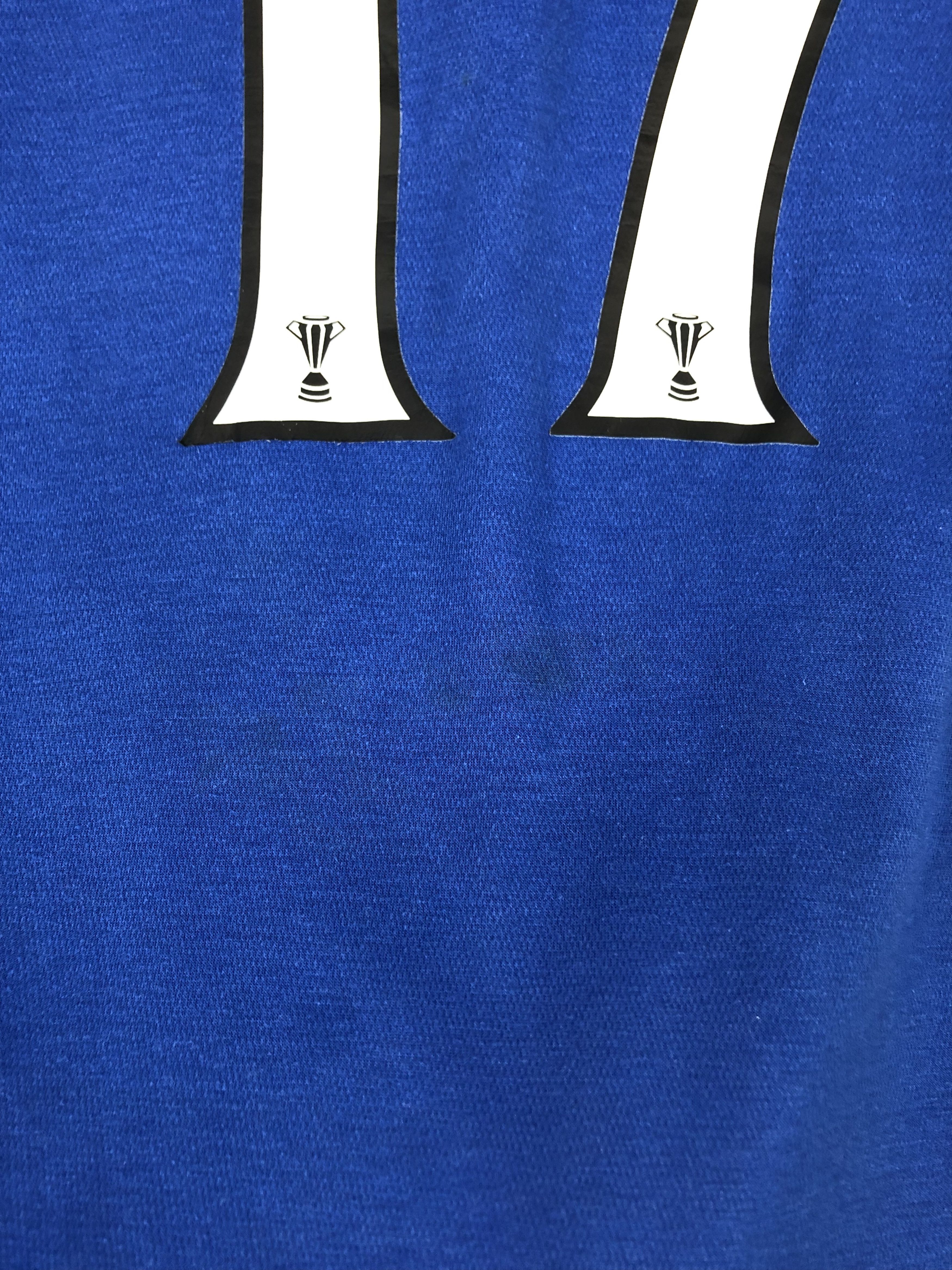 Vintage Rangers football shirt 2010 Soccer #17 Diouf Jersey Umbro Size US XL / EU 56 / 4 - 9 Thumbnail