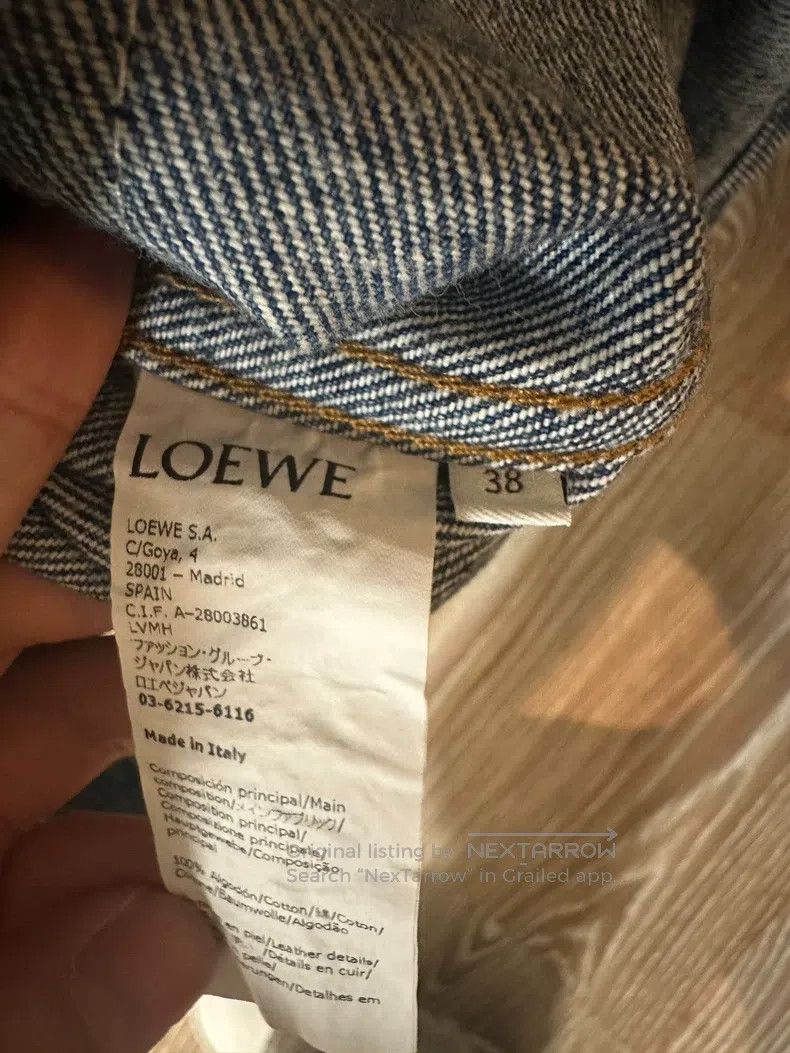 Loewe LOEWE Denim Jacket Size XS / US 0-2 / IT 36-38 - 5 Thumbnail