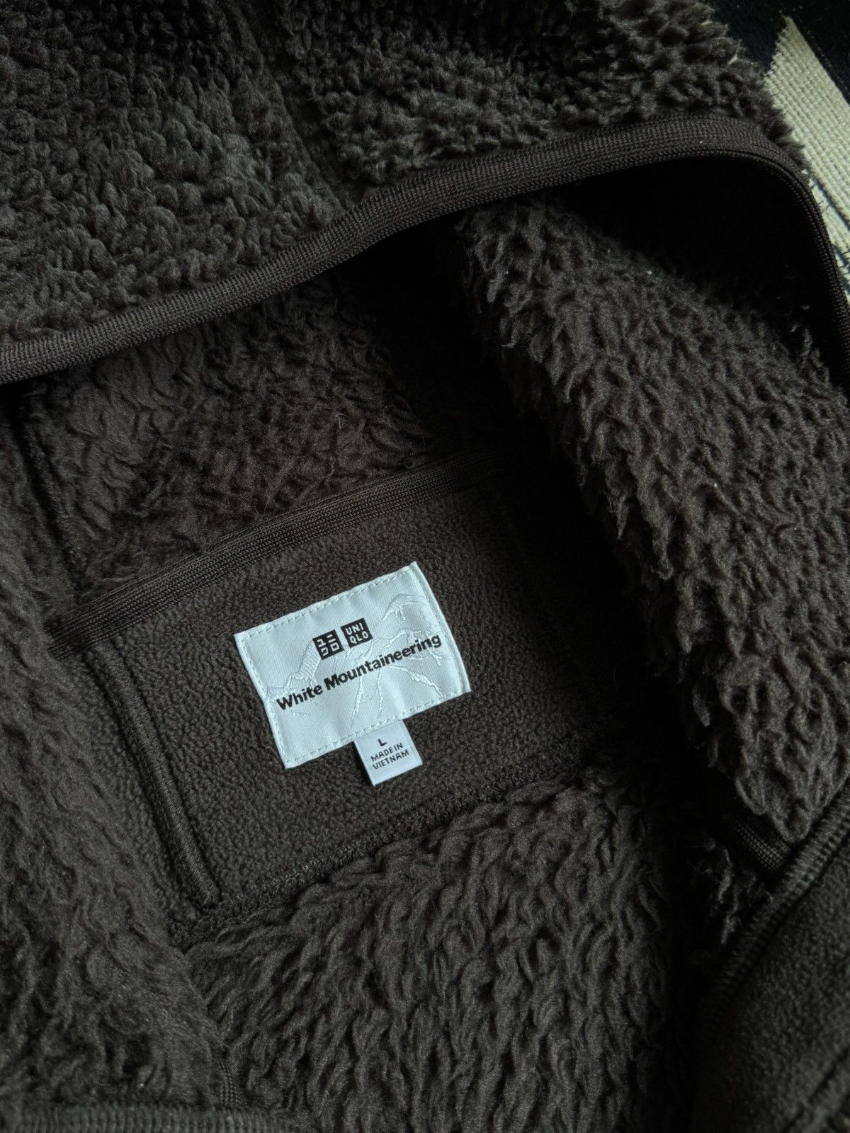 Uniqlo × White Mountaineering Uniqlo X White Mountaineering Zip Fleece Sherpa Size US L / EU 52-54 / 3 - 14 Thumbnail
