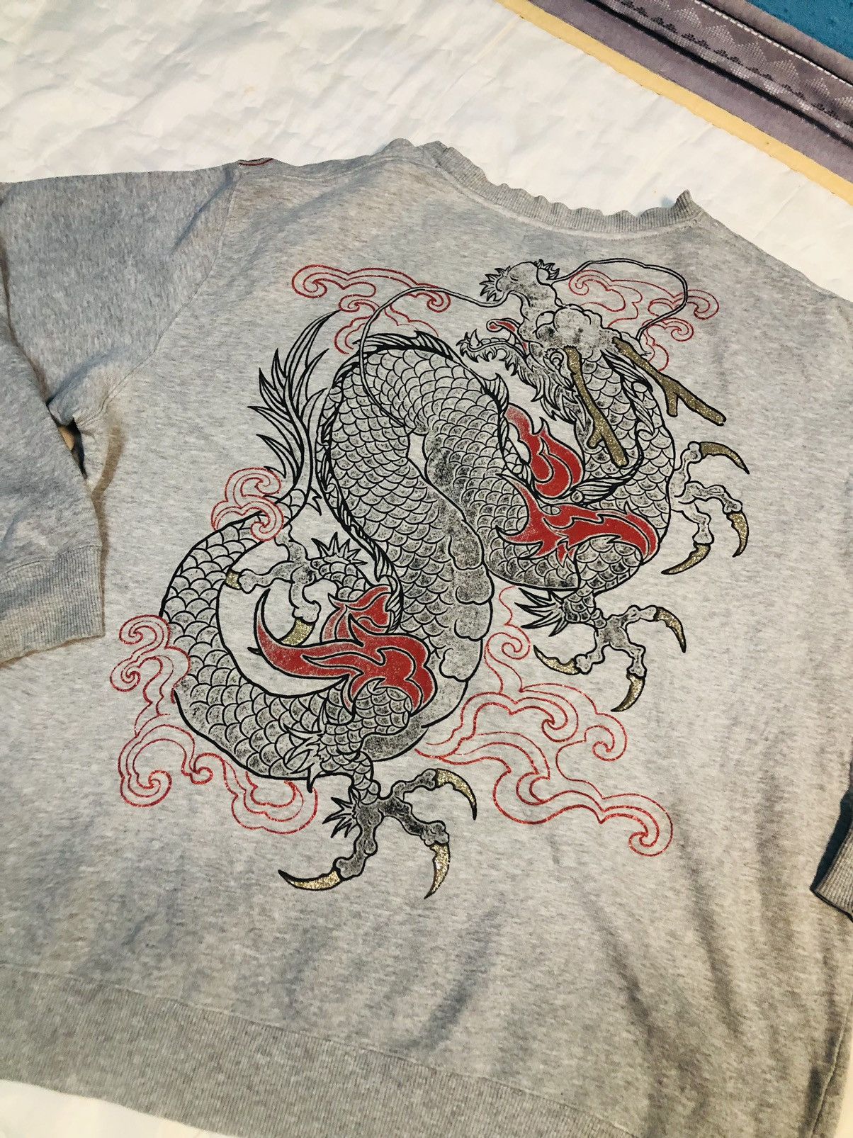 Japanese Brand × Vintage Sonnidene Big Logo Dragon Long sleeve T-Shirt (6) Size US XL / EU 56 / 4 - 11 Thumbnail