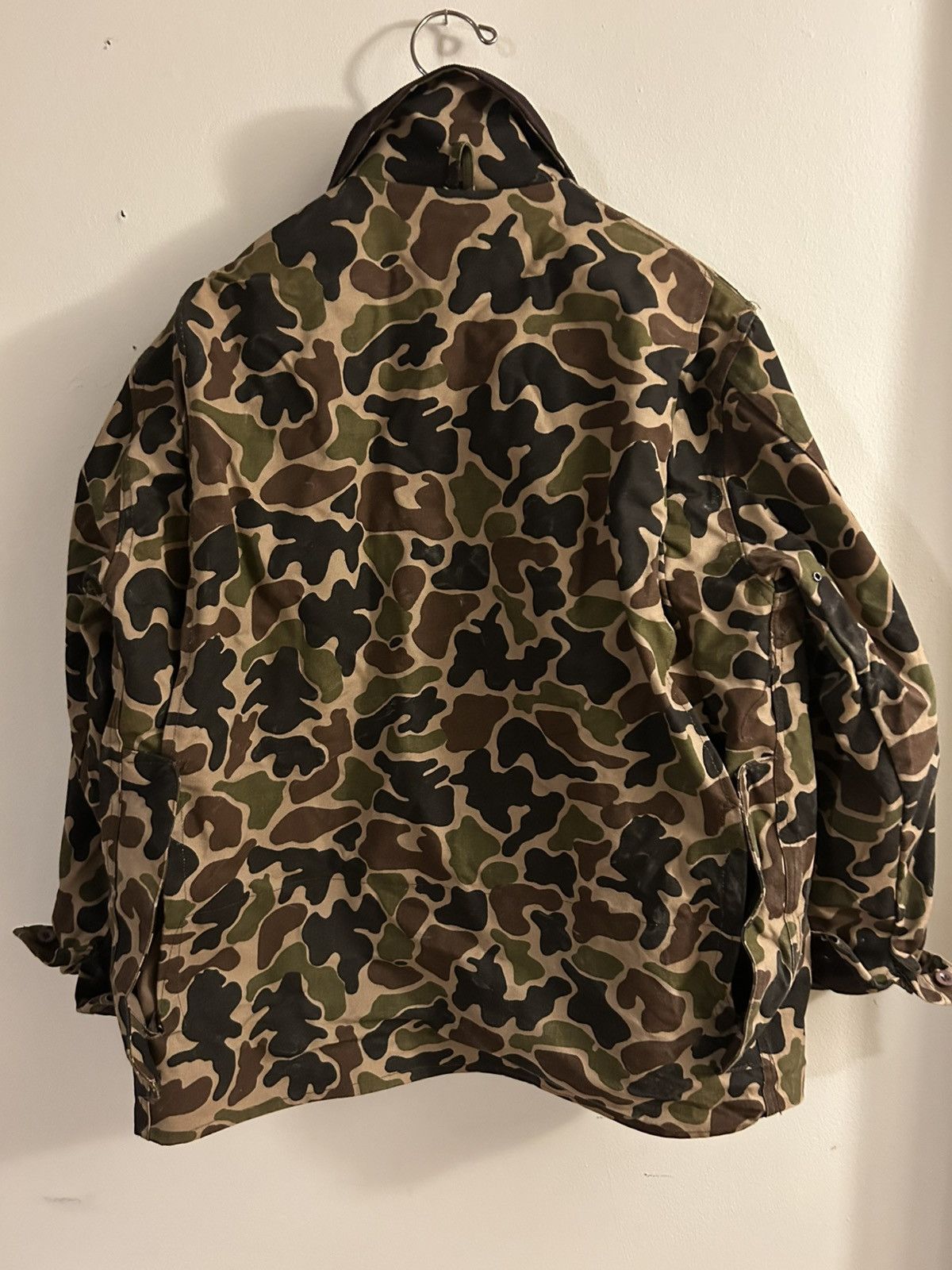 Vintage DUCK CAMO TRUE VINTAGE HUNTING JACKET RED HEAD MADE IN USA Size US L / EU 52-54 / 3 - 8 Thumbnail