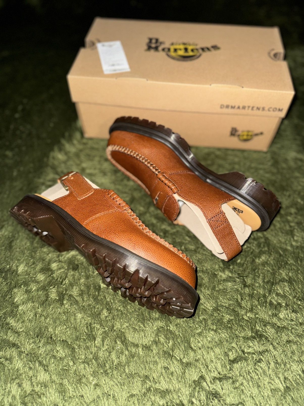 Dr. Martens [US 8] Dr. Martens Penton Slingback Leather Loafer Brown Size US 8 / EU 41 - 5 Thumbnail