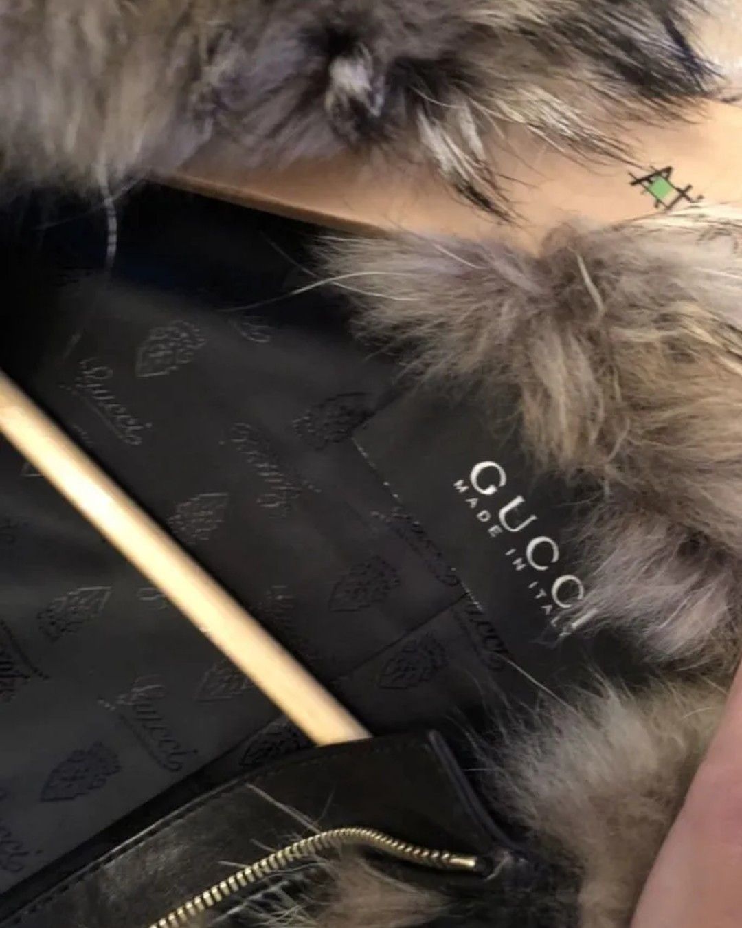 Gucci F/W 2008 RACCOON FUR BOMBER JACKET Size S / US 4 / IT 40 - 3 Thumbnail